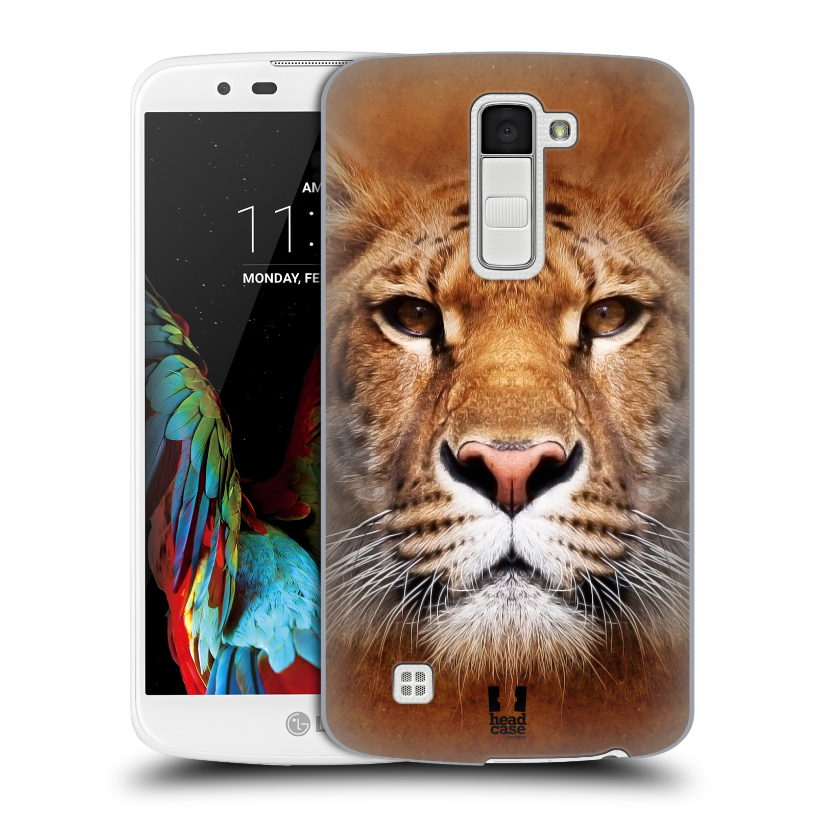 HEAD CASE plastový obal na mobil LG K10 vzor Zvířecí tváře Sibiřský tygr