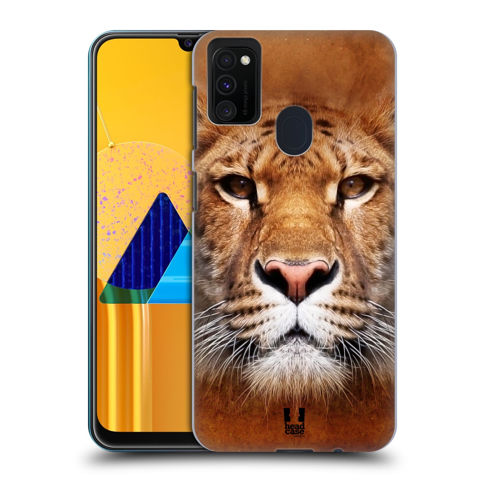 Zadní kryt na mobil Samsung Galaxy M21 vzor Zvířecí tváře Sibiřský tygr