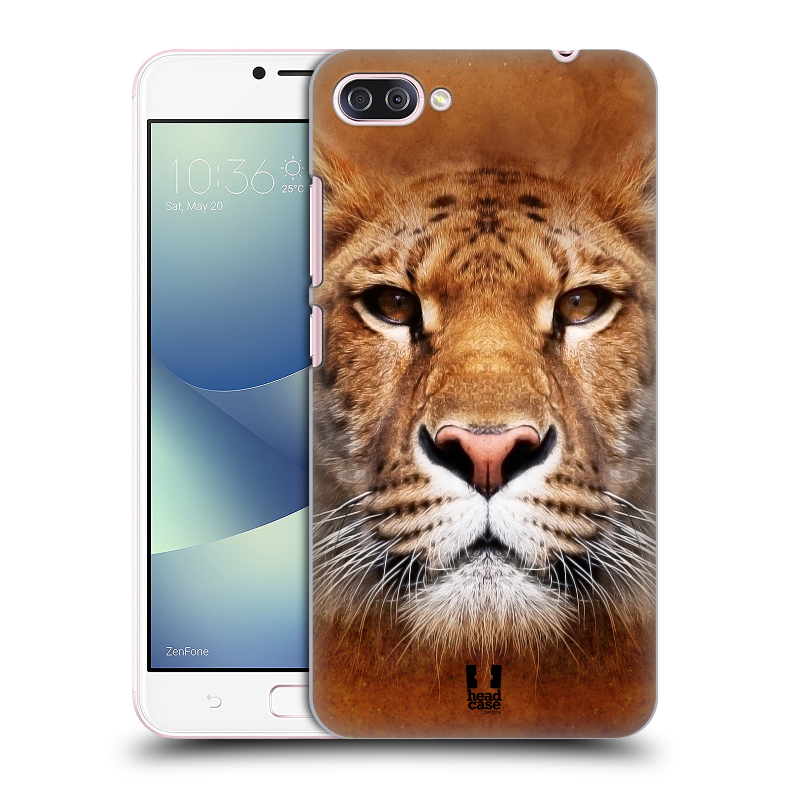 HEAD CASE plastový obal na mobil Asus Zenfone 4 MAX ZC554KL vzor Zvířecí tváře Sibiřský tygr