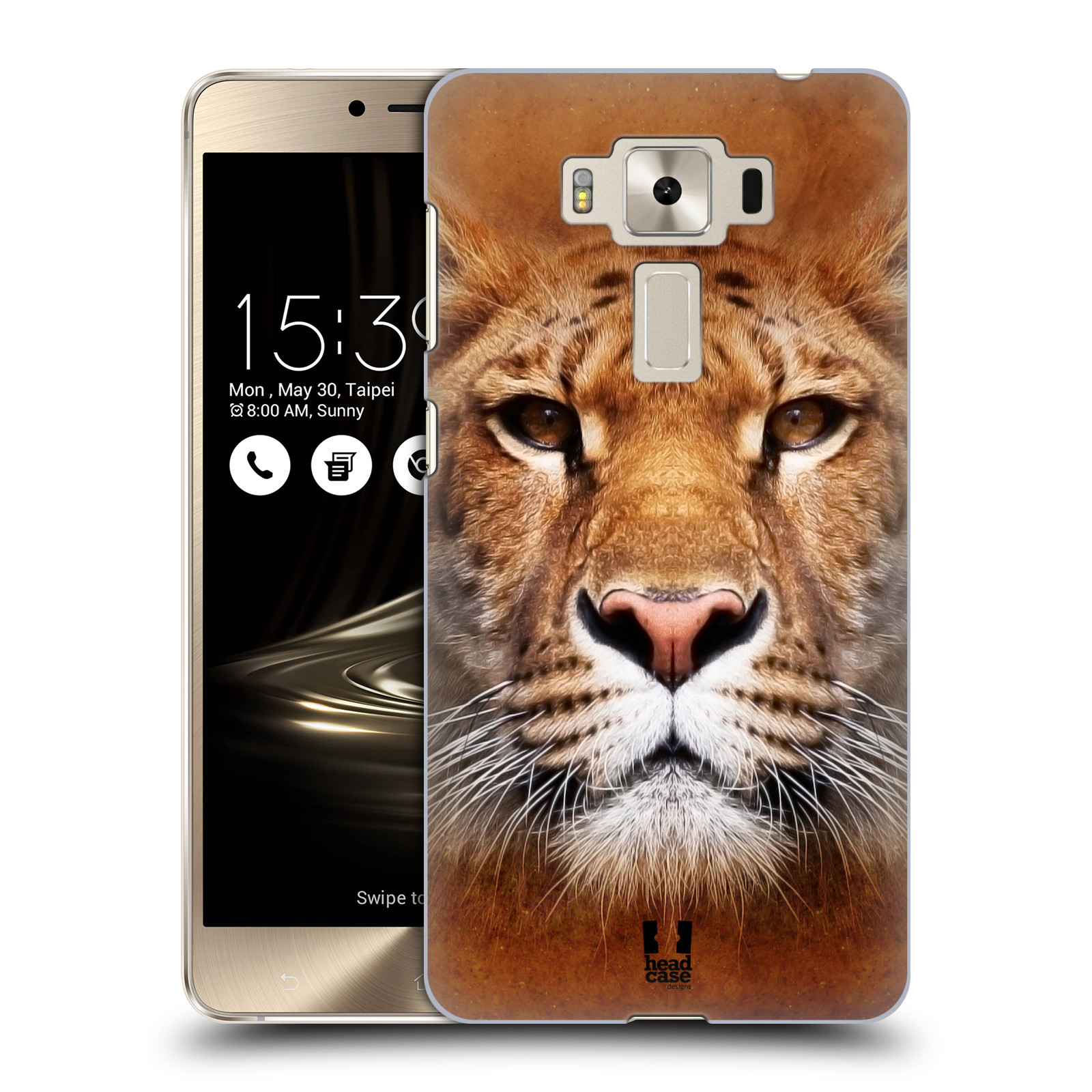 HEAD CASE plastový obal na mobil Asus Zenfone 3 DELUXE ZS550KL vzor Zvířecí tváře Sibiřský tygr