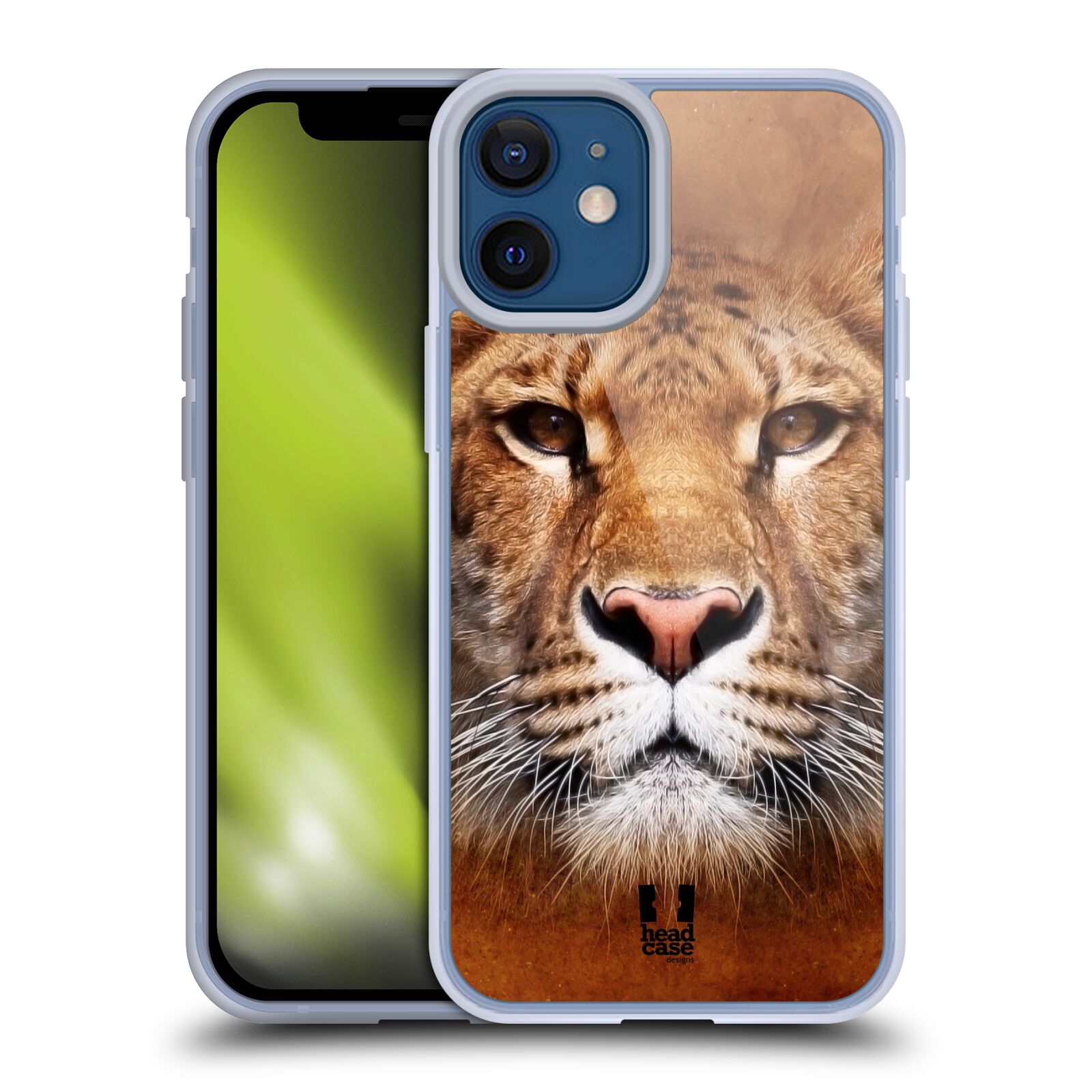 Plastový obal na mobil Apple Iphone 12 MINI vzor Zvířecí tváře Sibiřský tygr