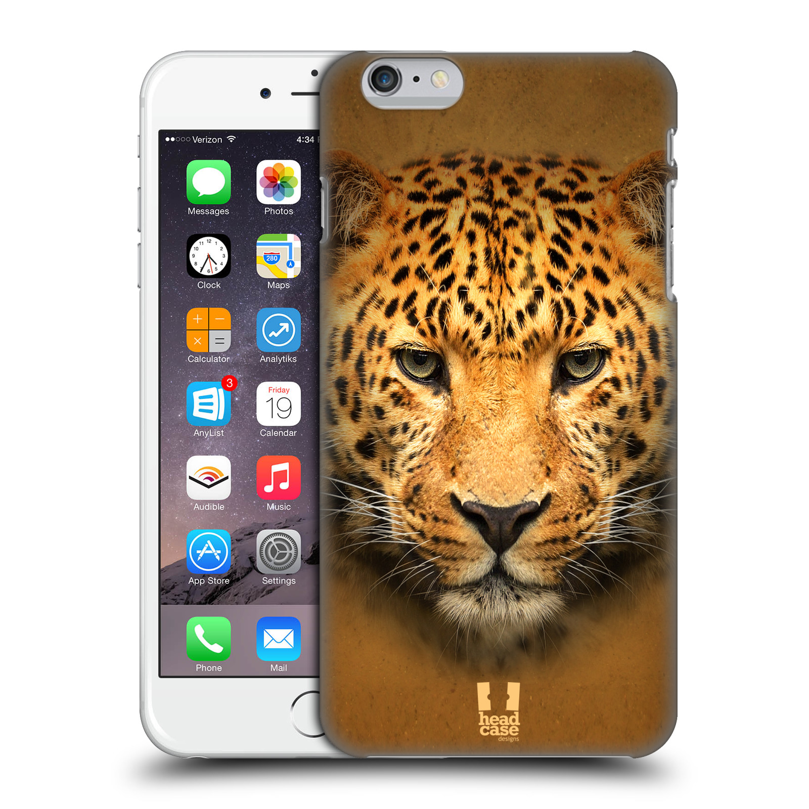 Plastové pouzdro pro mobil Apple Iphone 6 PLUS / 6S PLUS vzor Zvířecí tváře 2 leopard