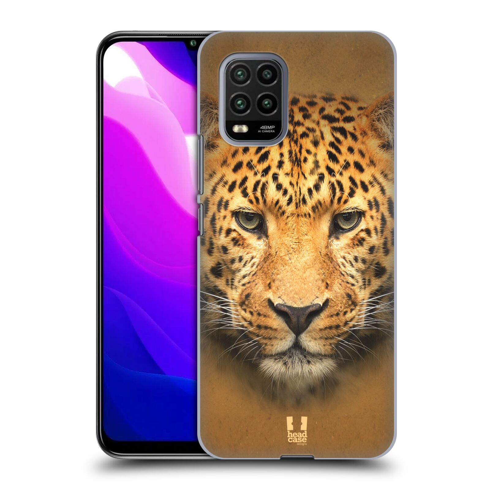 Zadní kryt, obal na mobil Xiaomi Mi 10 LITE vzor Zvířecí tváře 2 leopard
