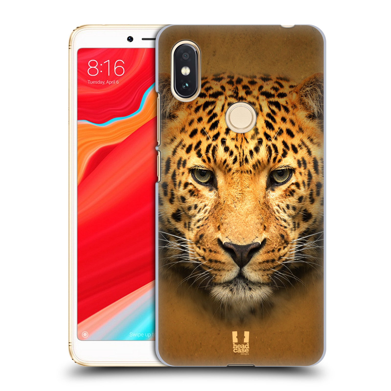 HEAD CASE plastový obal na mobil Xiaomi Redmi S2 vzor Zvířecí tváře 2 leopard