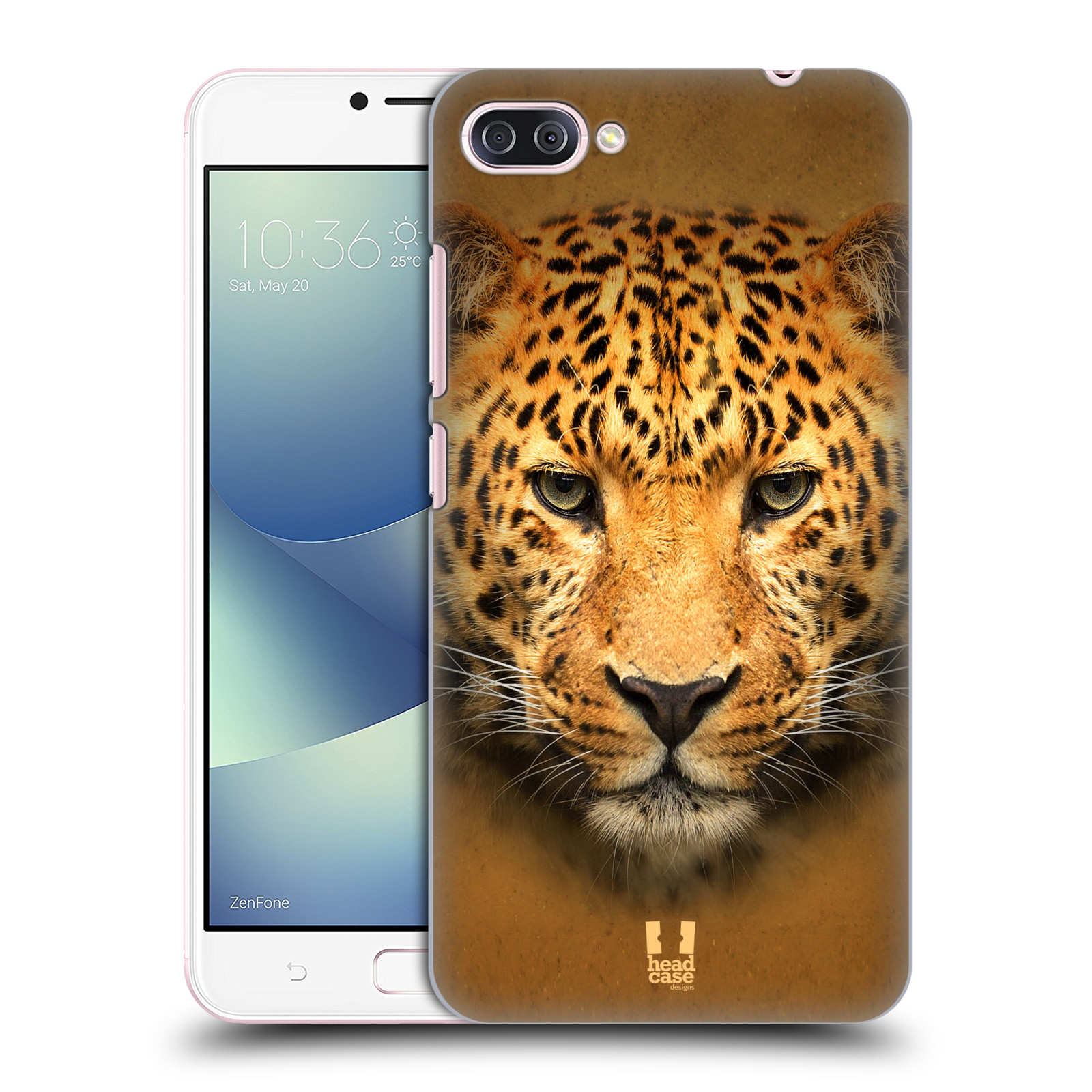 HEAD CASE plastový obal na mobil Asus Zenfone 4 MAX ZC554KL vzor Zvířecí tváře 2 leopard