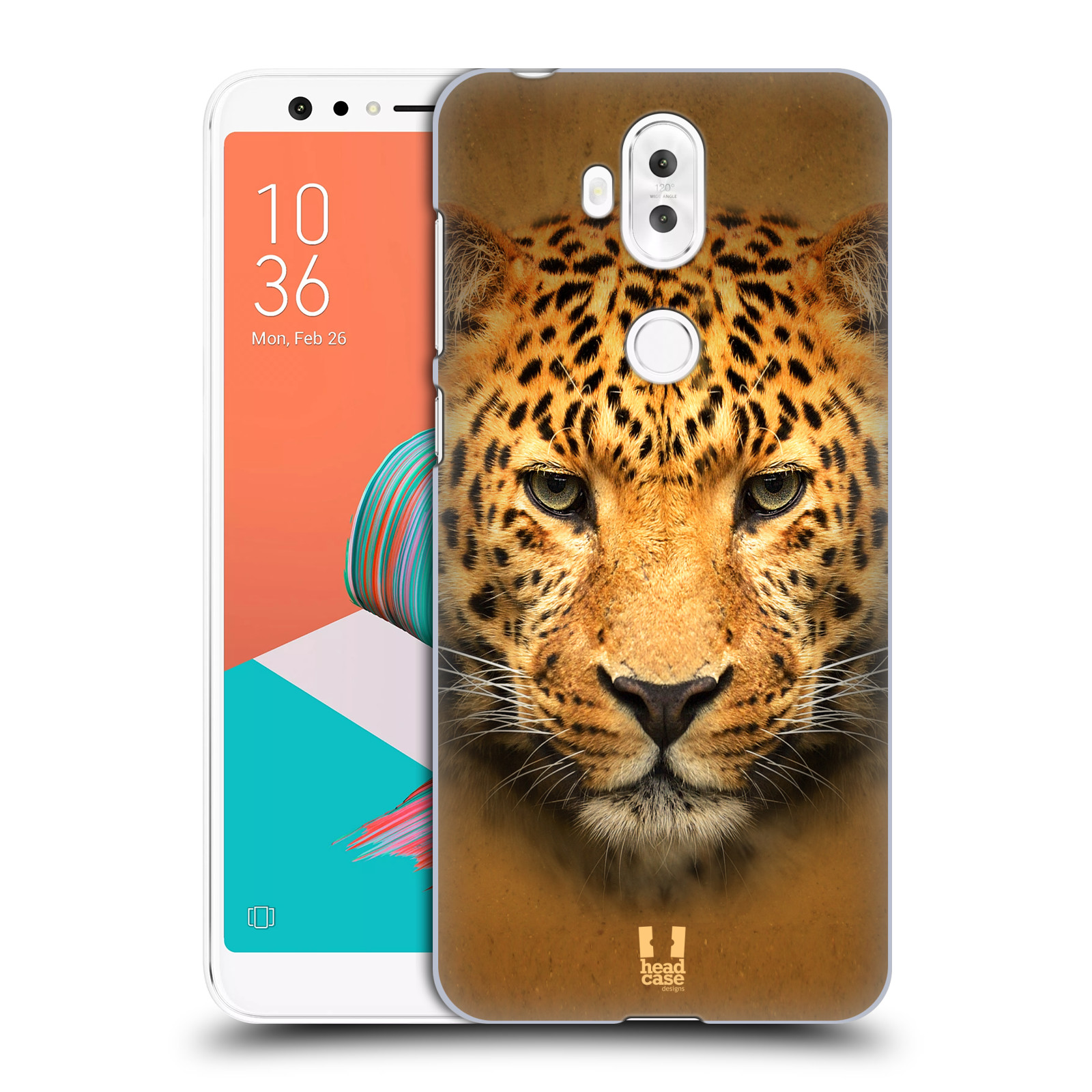 HEAD CASE plastový obal na mobil Asus Zenfone 5 LITE ZC600KL vzor Zvířecí tváře 2 leopard
