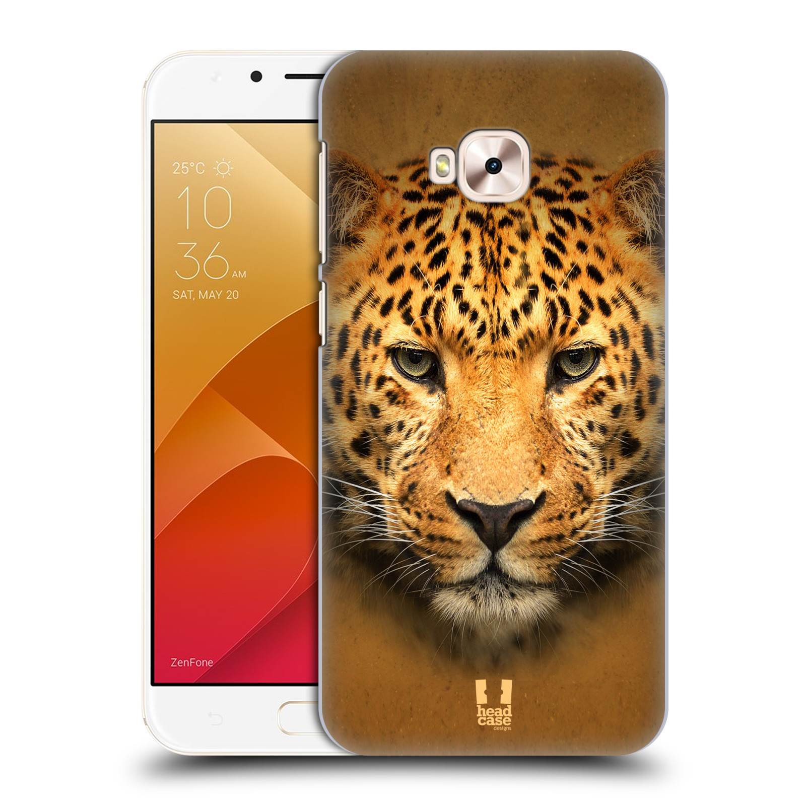 HEAD CASE plastový obal na mobil Asus Zenfone 4 Selfie Pro ZD552KL vzor Zvířecí tváře 2 leopard