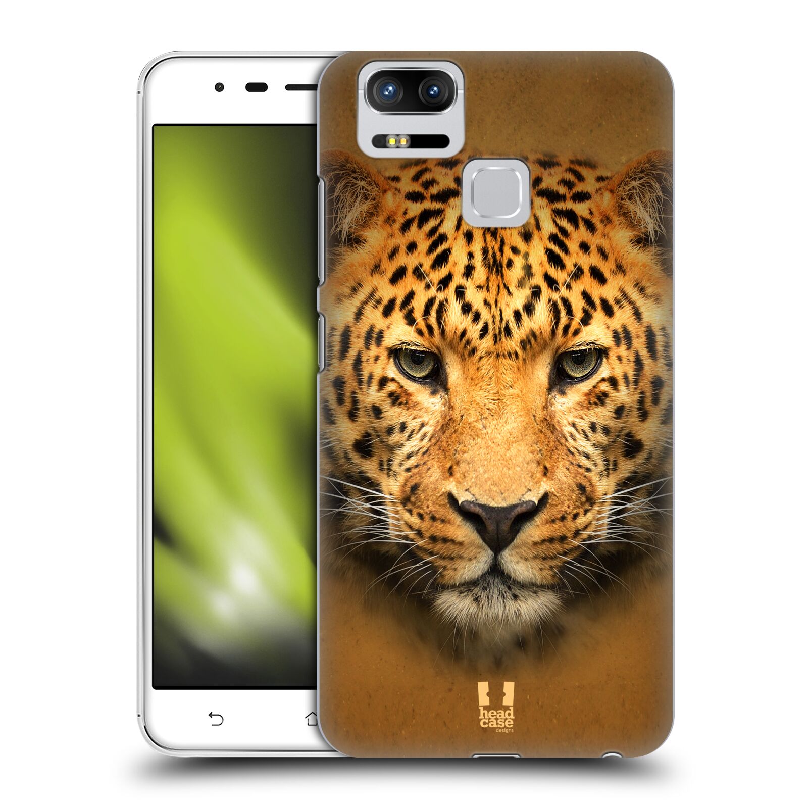 HEAD CASE plastový obal na mobil Asus Zenfone 3 Zoom ZE553KL vzor Zvířecí tváře 2 leopard