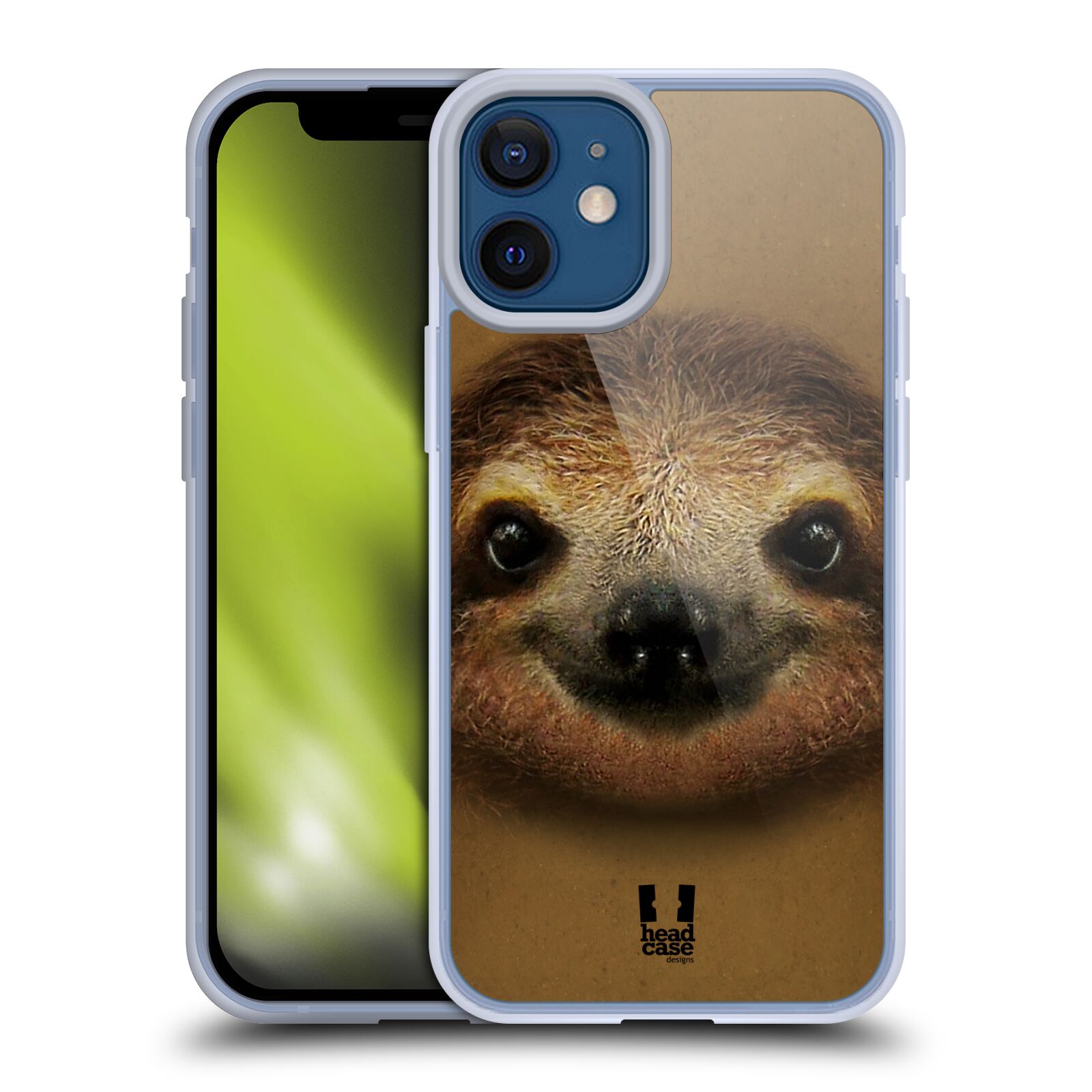 Plastový obal na mobil Apple Iphone 12 MINI vzor Zvířecí tváře 2 lenochod