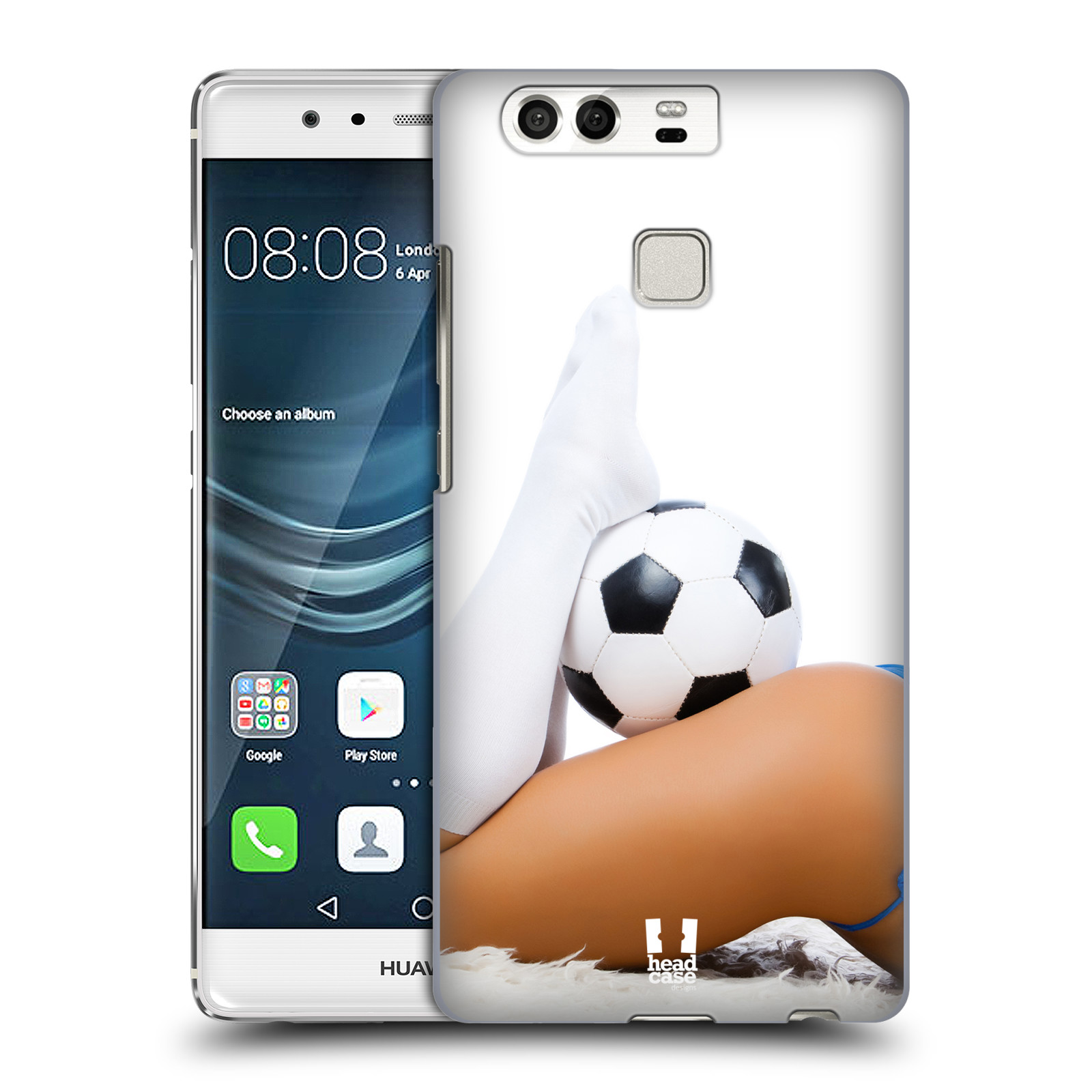 HEAD CASE plastový obal na mobil Huawei P9 / P9 DUAL SIM vzor Fotbalové modelky PODKOLENKY