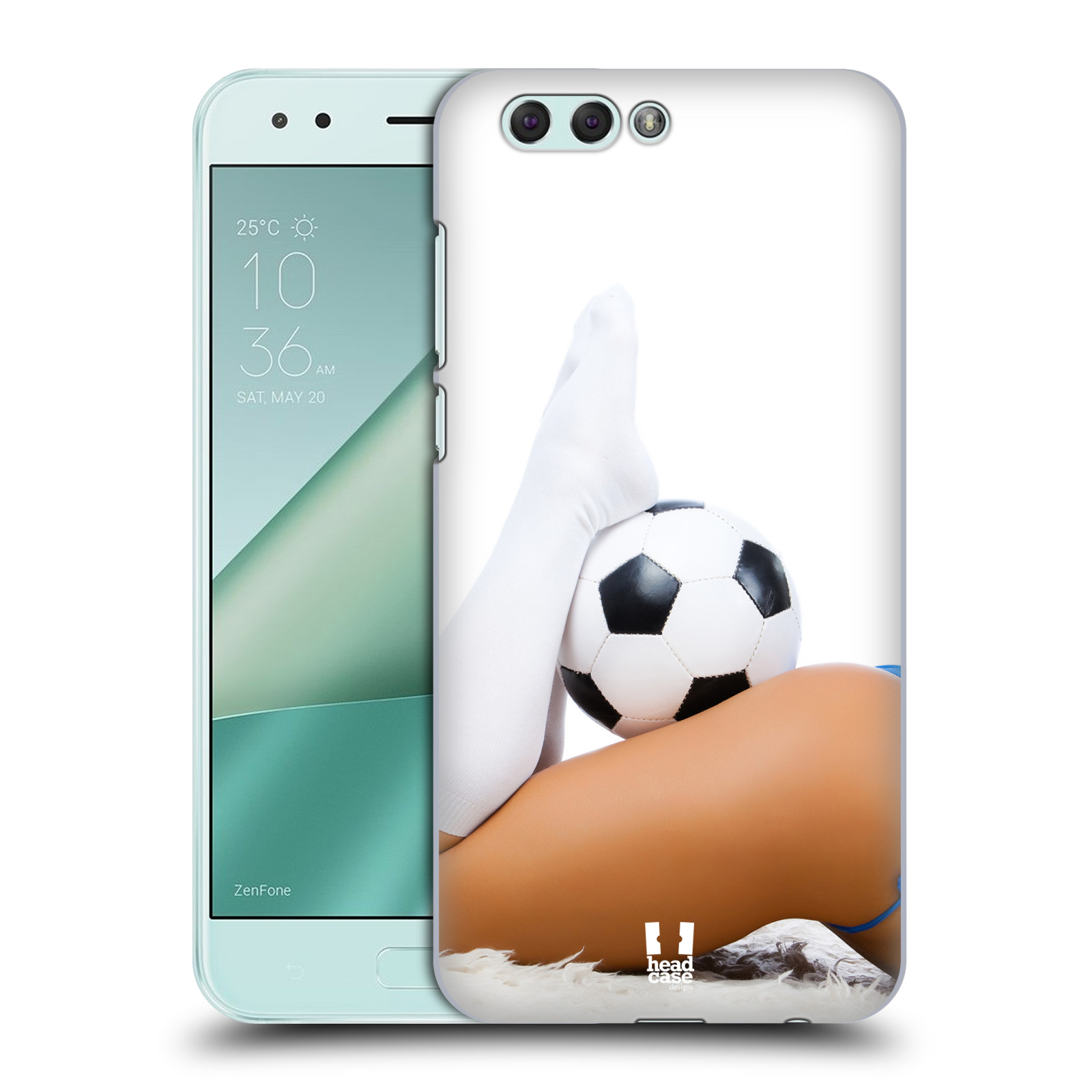 HEAD CASE plastový obal na mobil Asus Zenfone 4 ZE554KL vzor Fotbalové modelky PODKOLENKY
