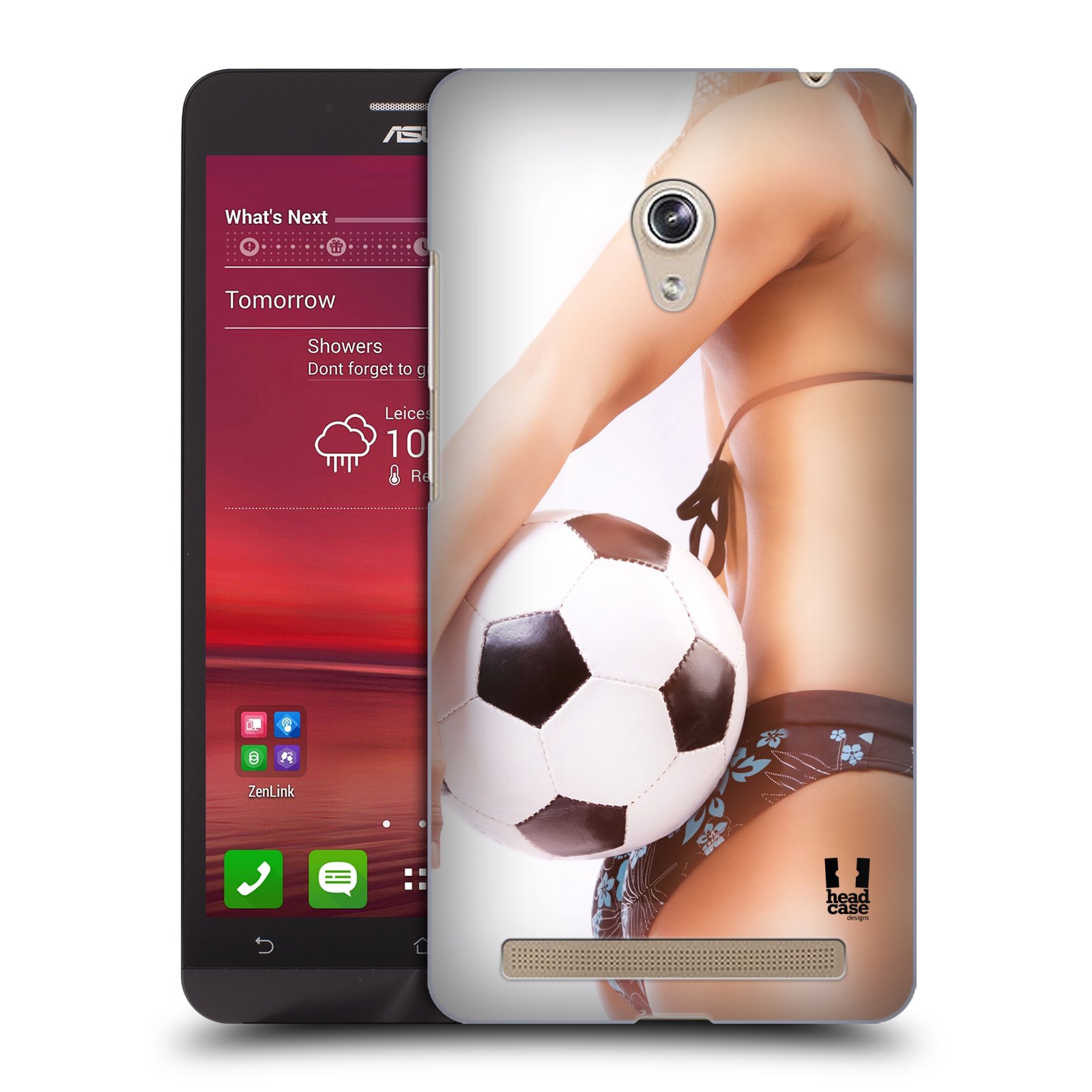 HEAD CASE plastový obal na mobil Asus Zenfone 6 vzor Fotbalové modelky KOPACÍ MÍČ