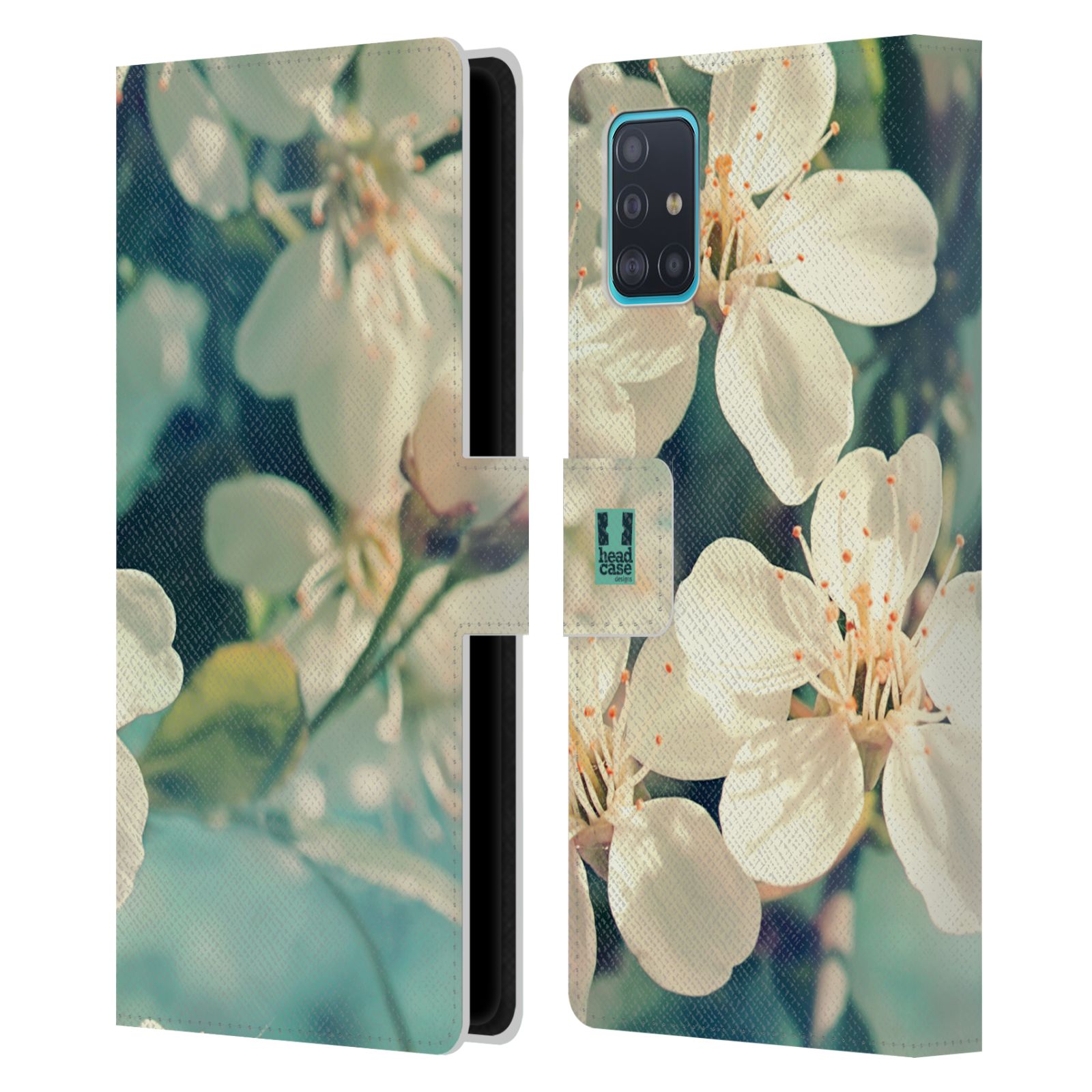 Pouzdro na mobil Samsung Galaxy A51 (A515F) květy foto rozkvetlá třešeň