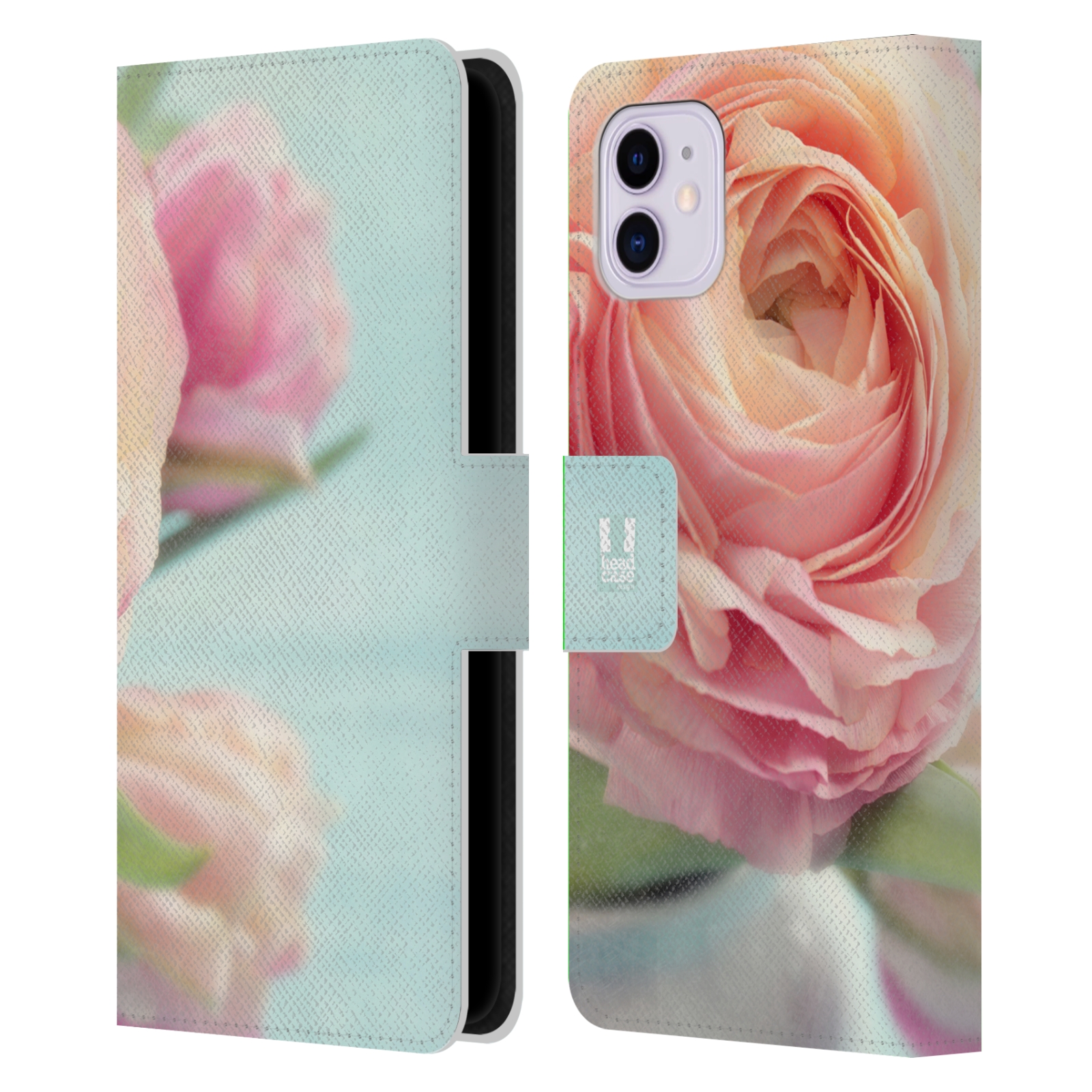 Pouzdro na mobil Apple Iphone 11 květy foto růže růžová