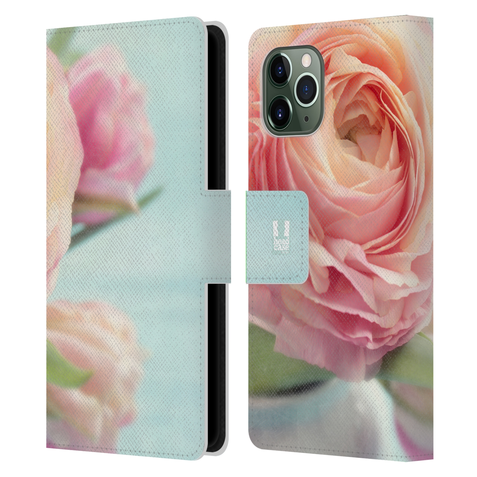 Pouzdro na mobil Apple Iphone 11 PRO květy foto růže růžová