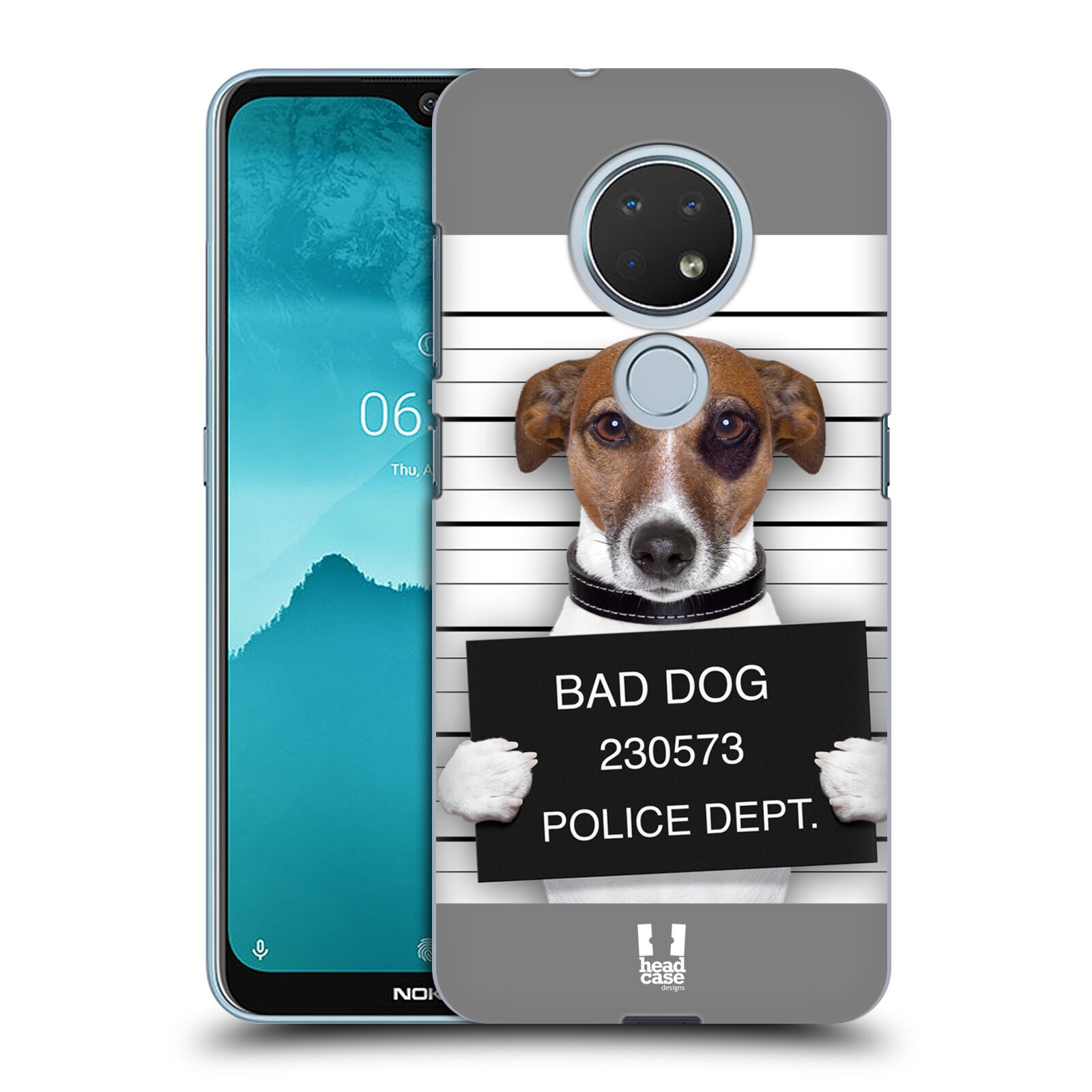 Pouzdro na mobil Nokia 6.2 - HEAD CASE - vzor Legrační zvířátka pejsek na policii