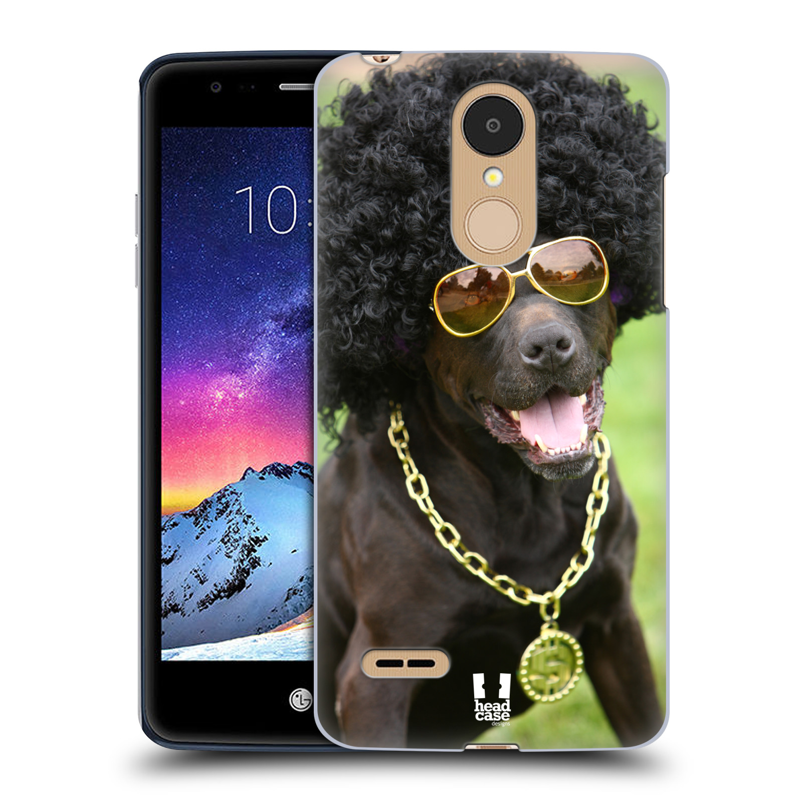 HEAD CASE plastový obal na mobil LG K9 / K8 2018 vzor Legrační zvířátka pejsek boháč