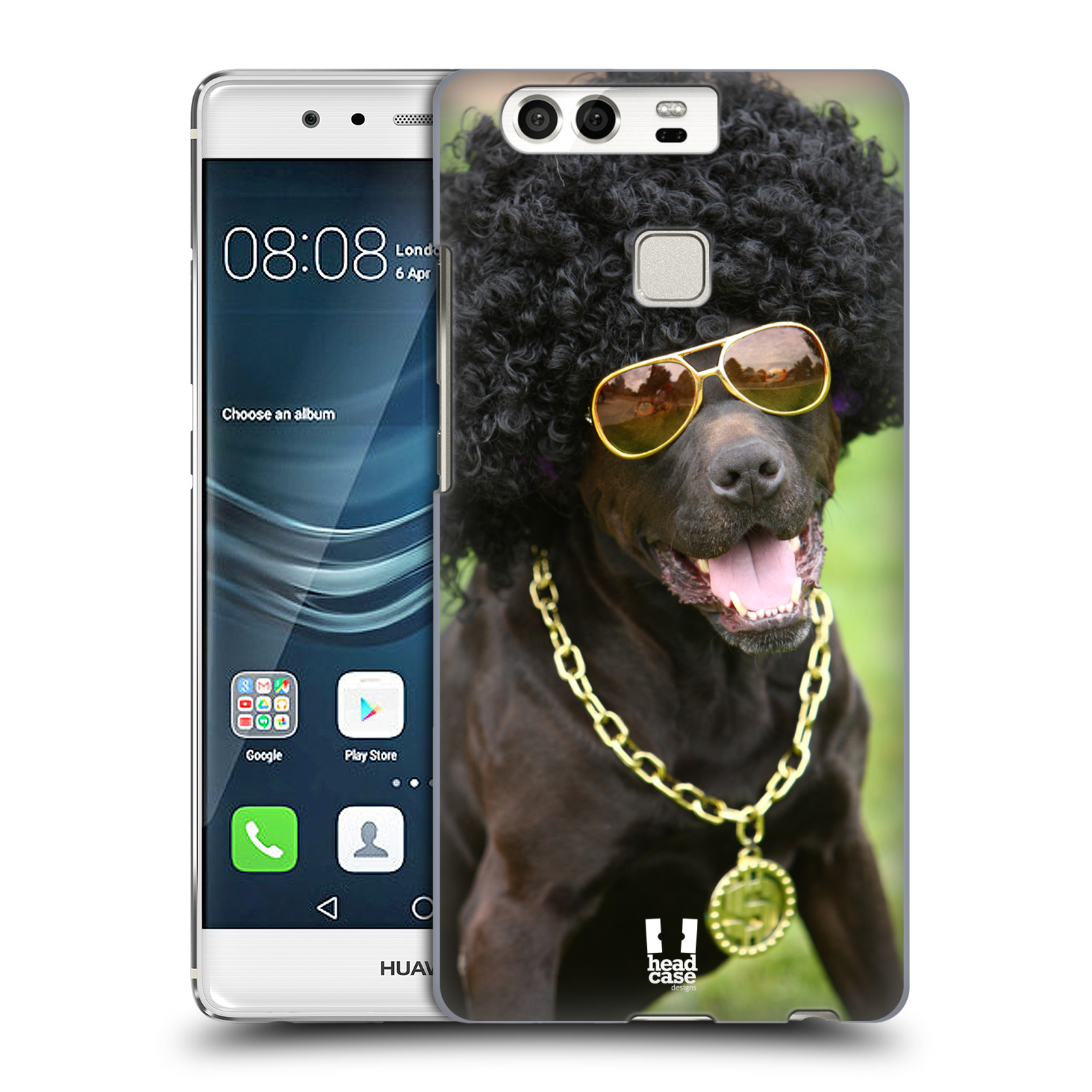HEAD CASE plastový obal na mobil Huawei P9 / P9 DUAL SIM vzor Legrační zvířátka pejsek boháč