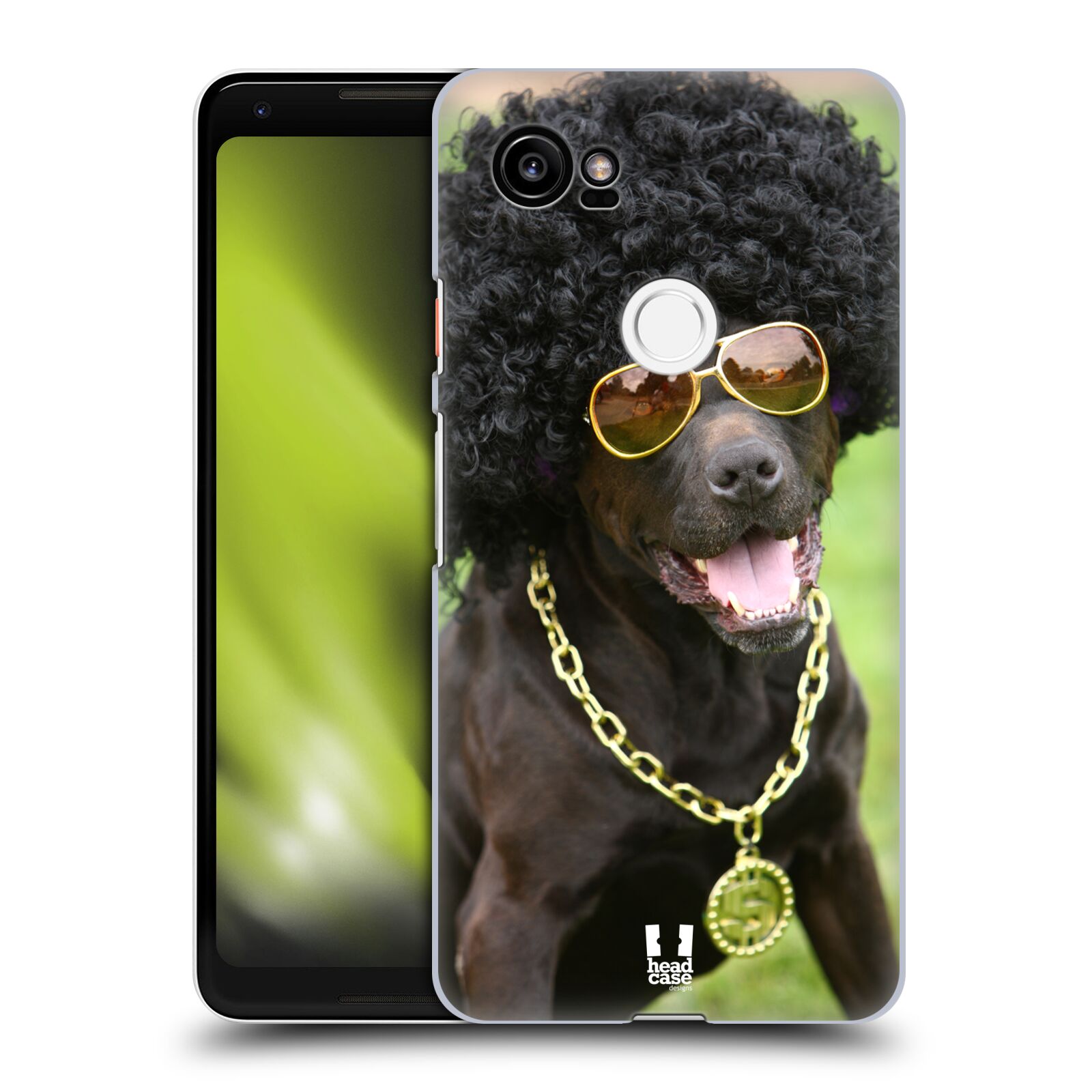 HEAD CASE plastový obal na mobil Google Pixel 2 XL vzor Legrační zvířátka pejsek boháč