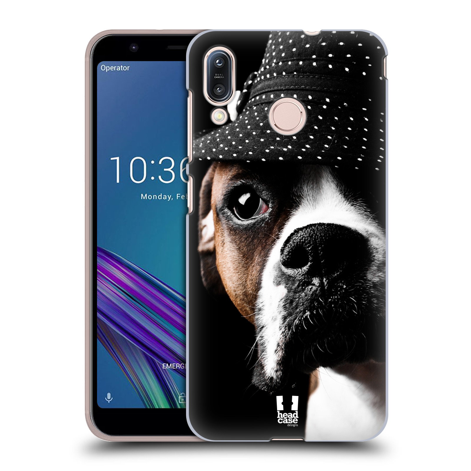 Pouzdro na mobil Asus Zenfone Max M1 (ZB555KL) - HEAD CASE - vzor Legrační zvířátka pejsek frajer