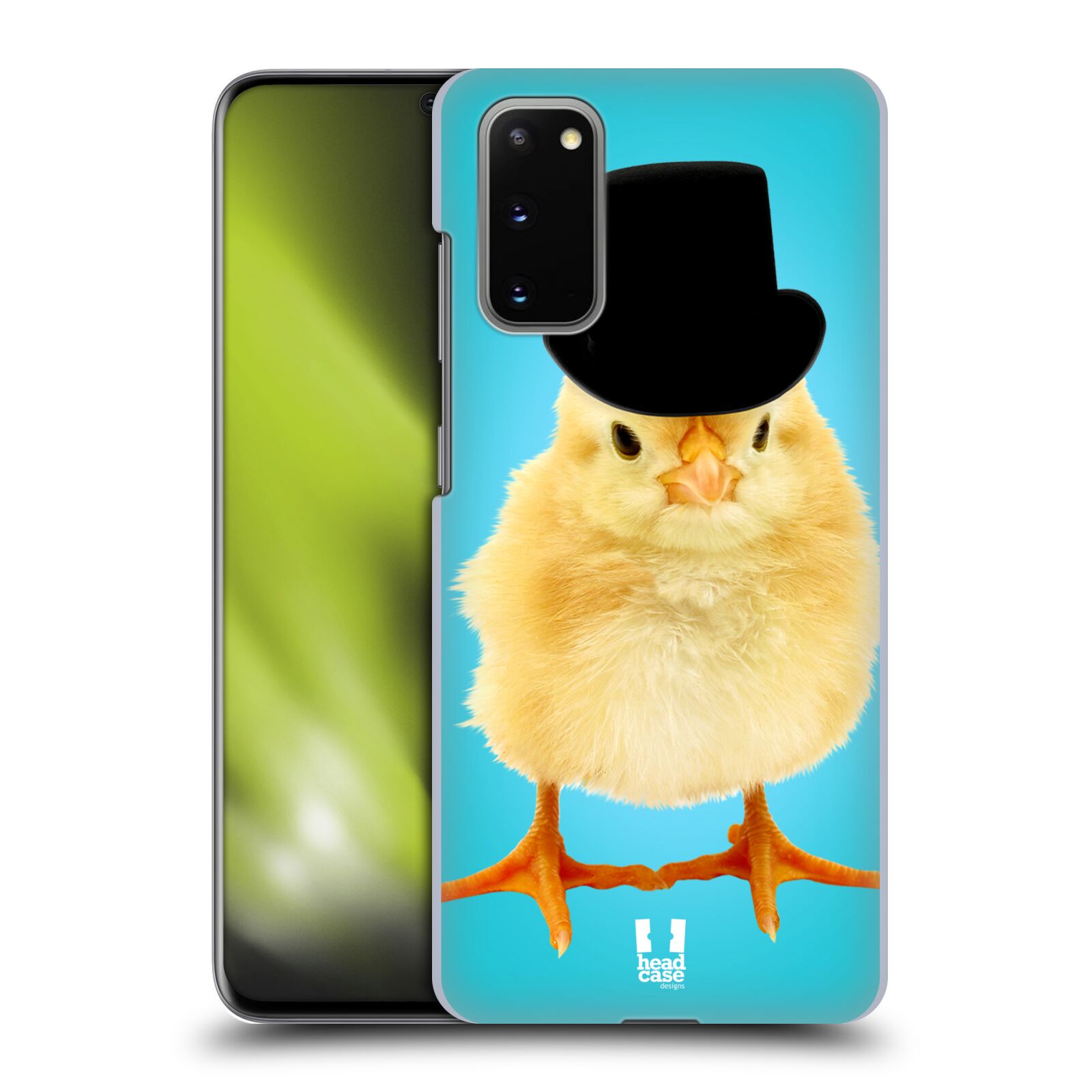 Pouzdro na mobil Samsung Galaxy S20 - HEAD CASE - vzor Legrační zvířátka Mr. kuřátko