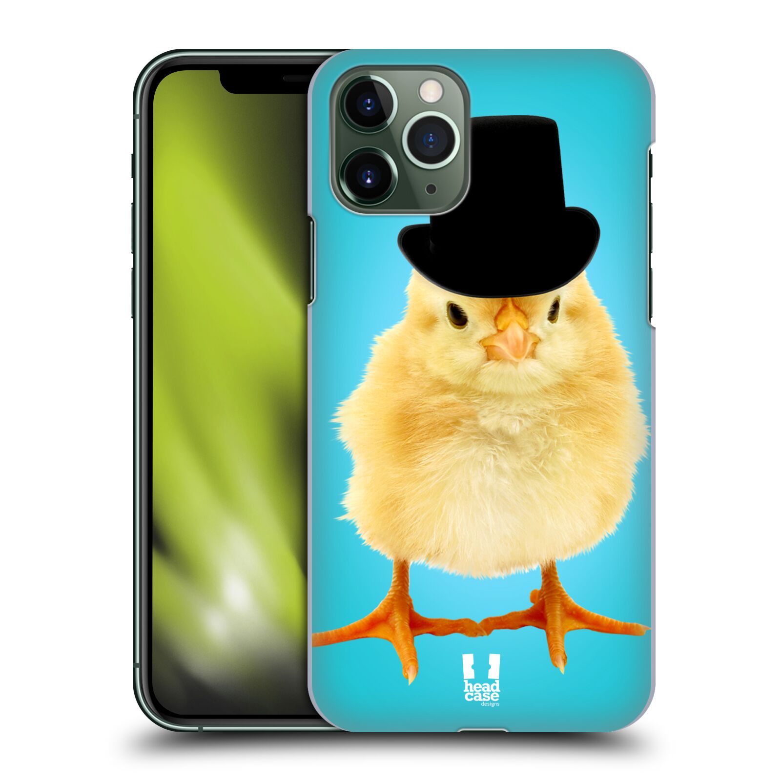 Pouzdro na mobil Apple Iphone 11 PRO - HEAD CASE - vzor Legrační zvířátka Mr. kuřátko
