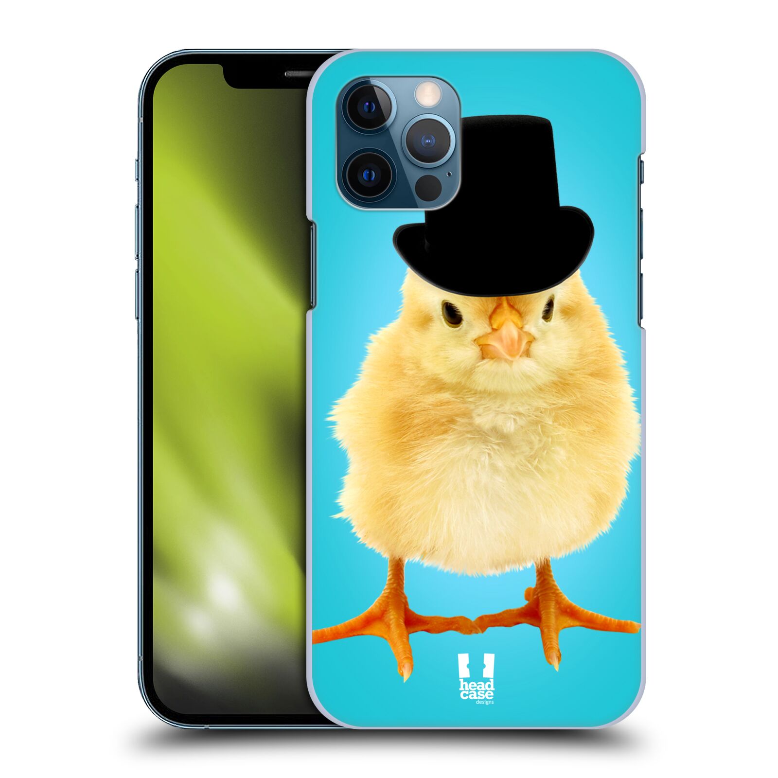 HEAD CASE plastový obal na mobil Apple Iphone 12 / Iphone 12 PRO vzor Legrační zvířátka Mr. kuřátko