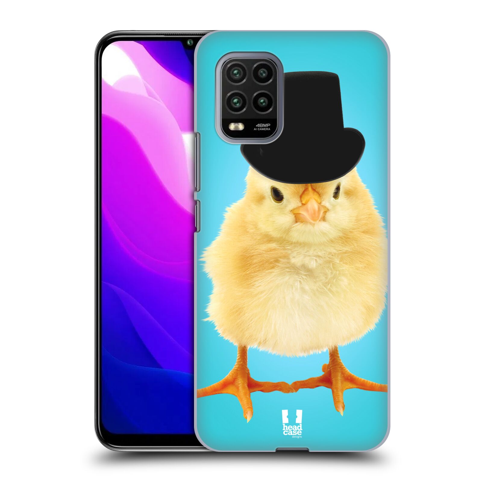 Zadní kryt, obal na mobil Xiaomi Mi 10 LITE vzor Legrační zvířátka Mr. kuřátko