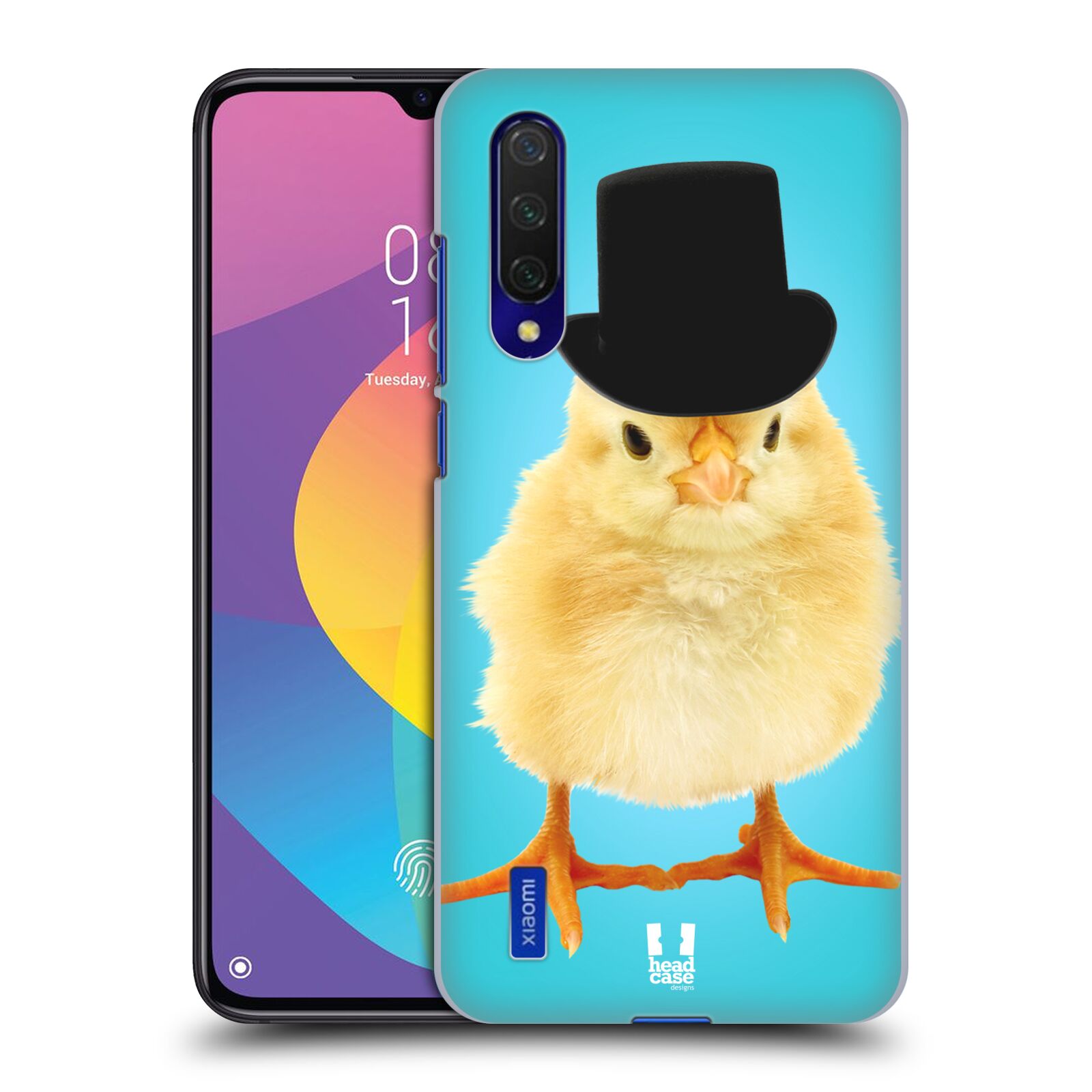 Zadní kryt na mobil Xiaomi MI 9 LITE vzor Legrační zvířátka Mr. kuřátko