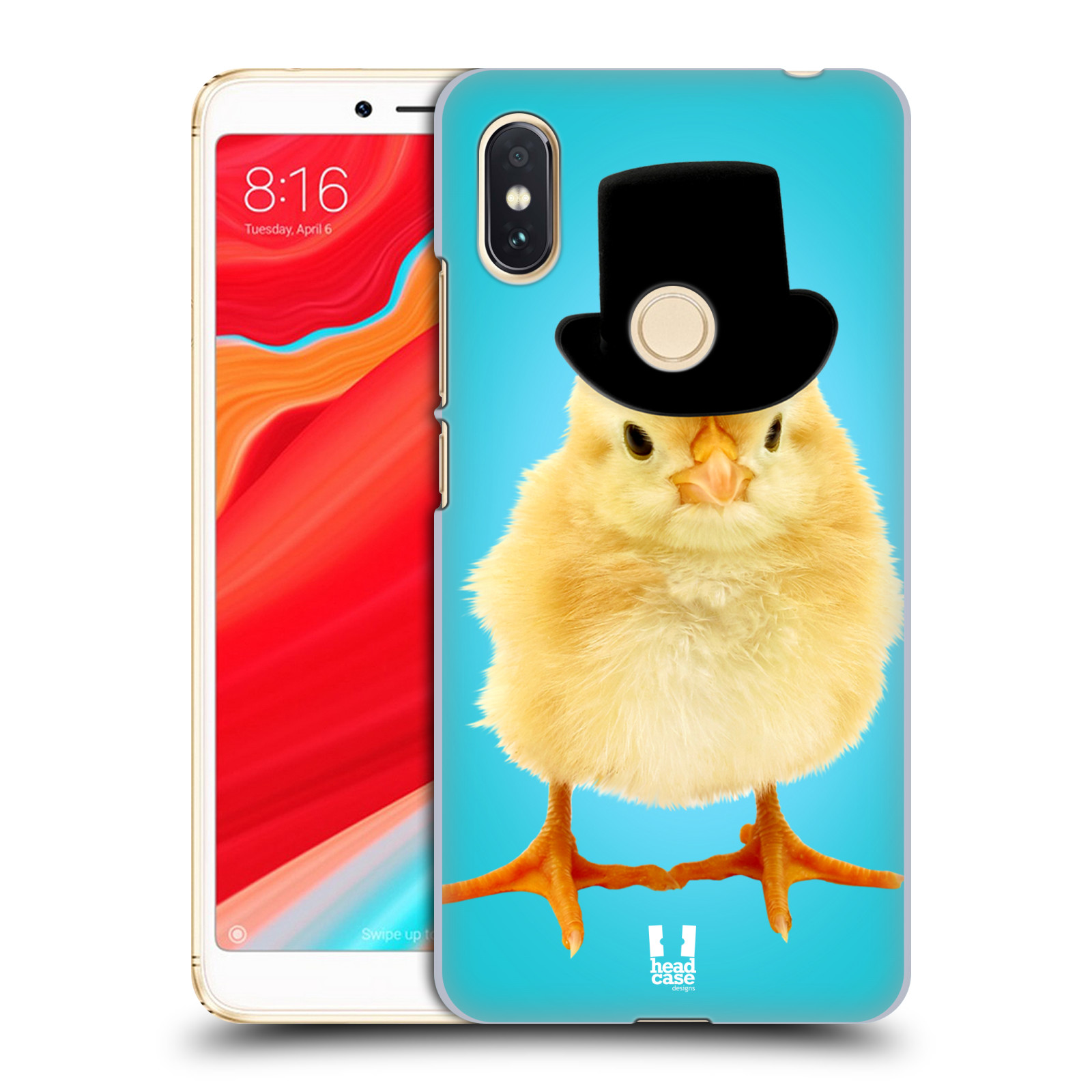 HEAD CASE plastový obal na mobil Xiaomi Redmi S2 vzor Legrační zvířátka Mr. kuřátko
