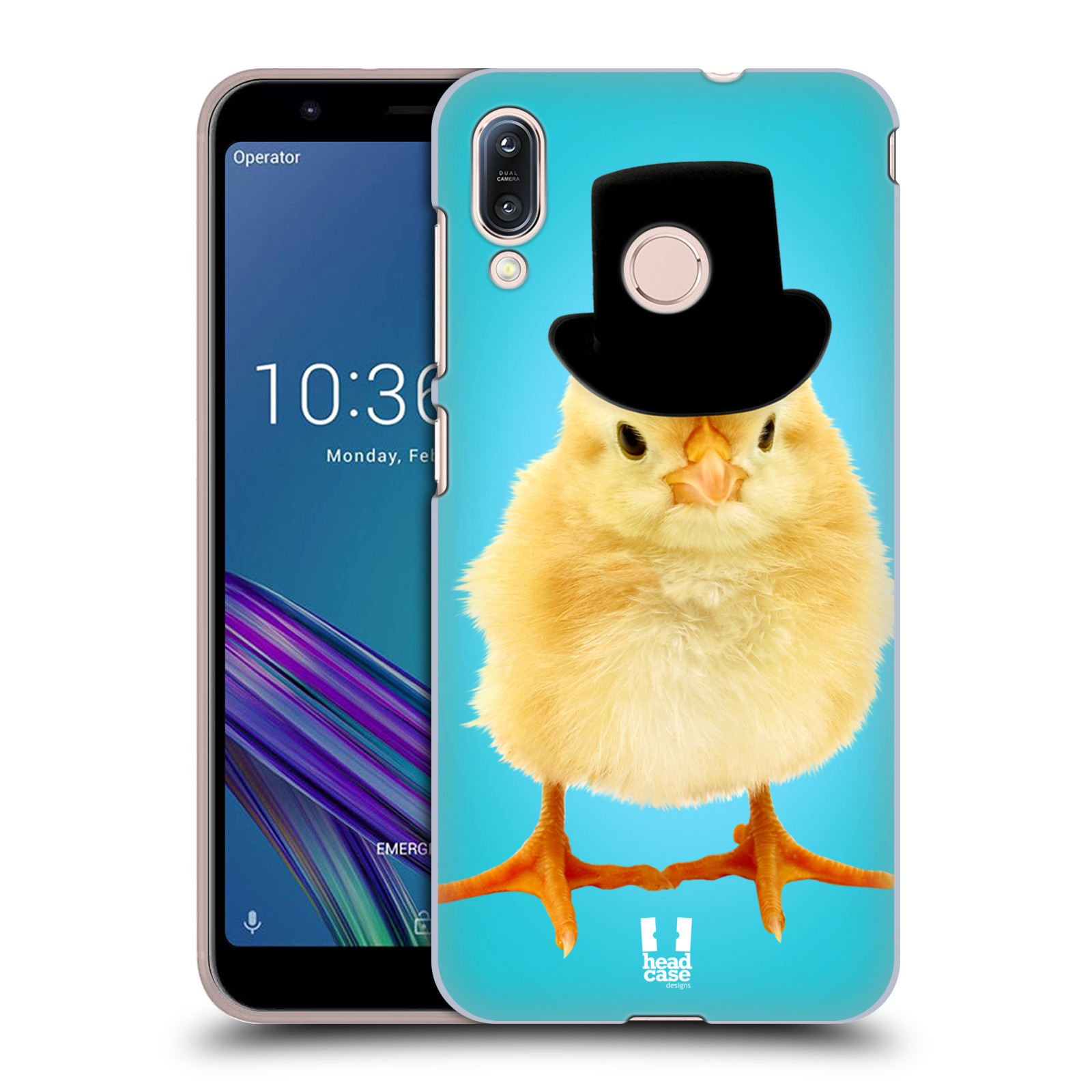 Pouzdro na mobil Asus Zenfone Max M1 (ZB555KL) - HEAD CASE - vzor Legrační zvířátka Mr. kuřátko