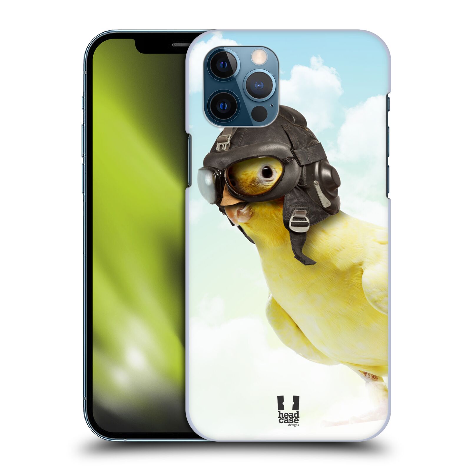 HEAD CASE plastový obal na mobil Apple Iphone 12 / Iphone 12 PRO vzor Legrační zvířátka ptáček letec