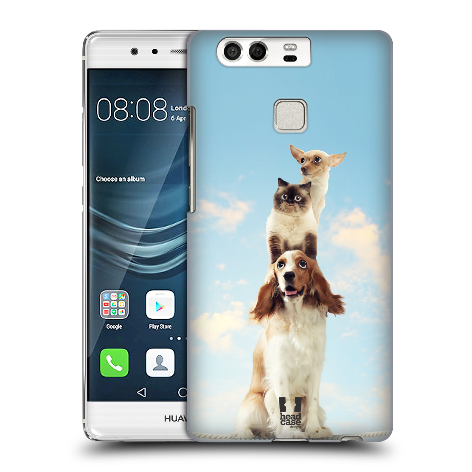HEAD CASE plastový obal na mobil Huawei P9 / P9 DUAL SIM vzor Legrační zvířátka zvířecí totem