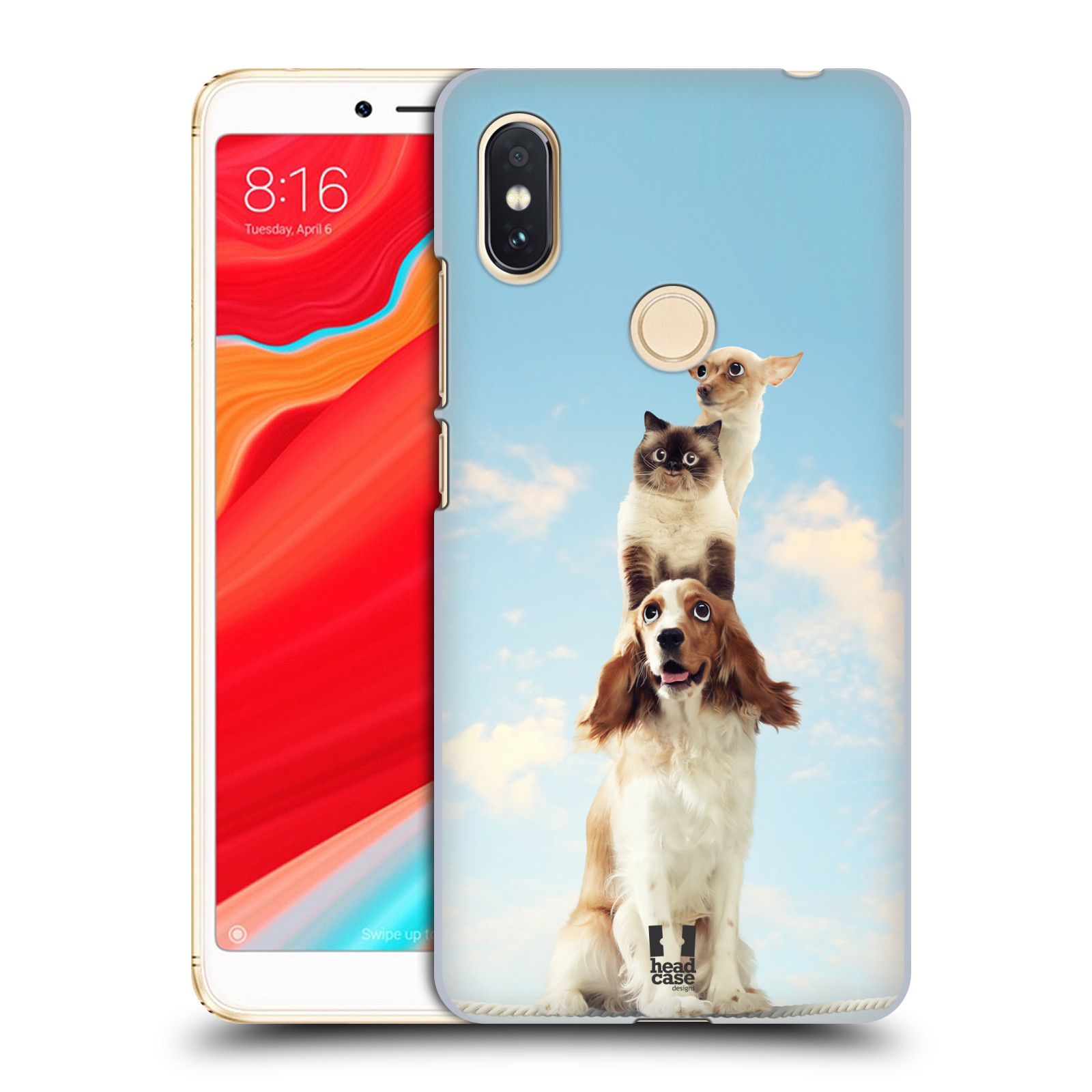 HEAD CASE plastový obal na mobil Xiaomi Redmi S2 vzor Legrační zvířátka zvířecí totem