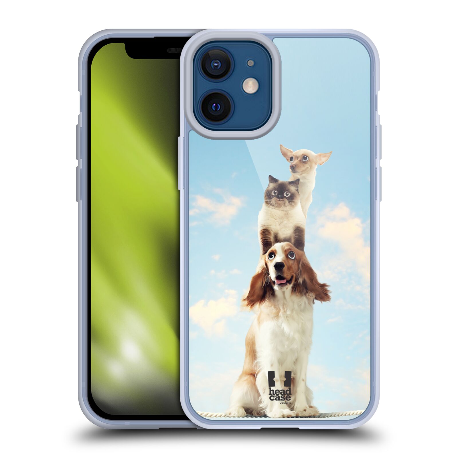 Plastový obal na mobil Apple Iphone 12 MINI vzor Legrační zvířátka zvířecí totem