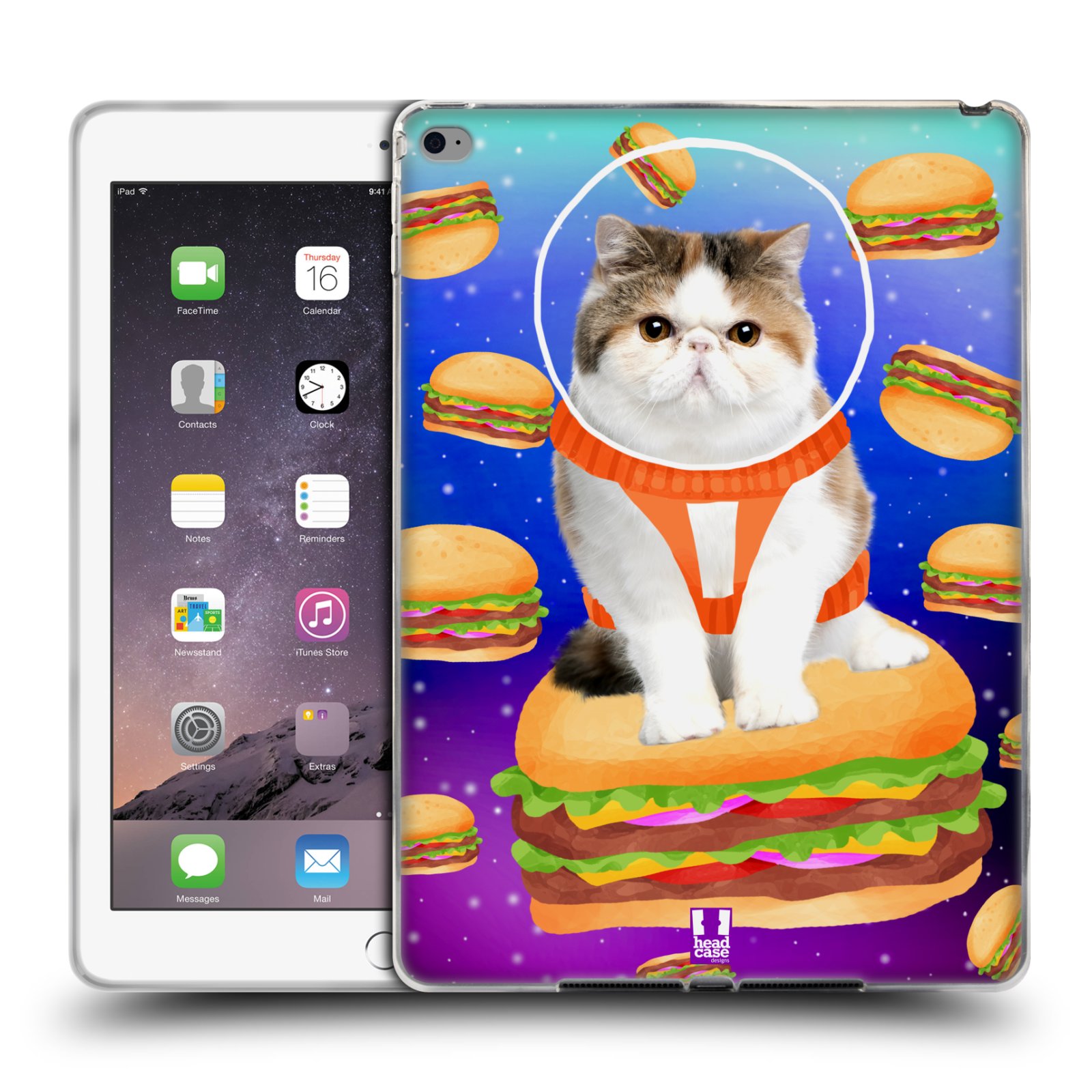 HEAD CASE REAL CATS IN ARTIFICIAL SPACE SOFT GEL CASE FOR APPLE SAMSUNG