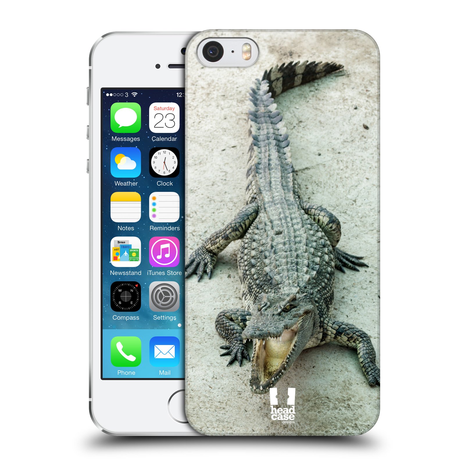 Plastové pouzdro pro mobil Apple Iphone 5 / 5S / SE vzor Divočina, Divoký život a zvířata foto KROKODÝL, KAJMAN