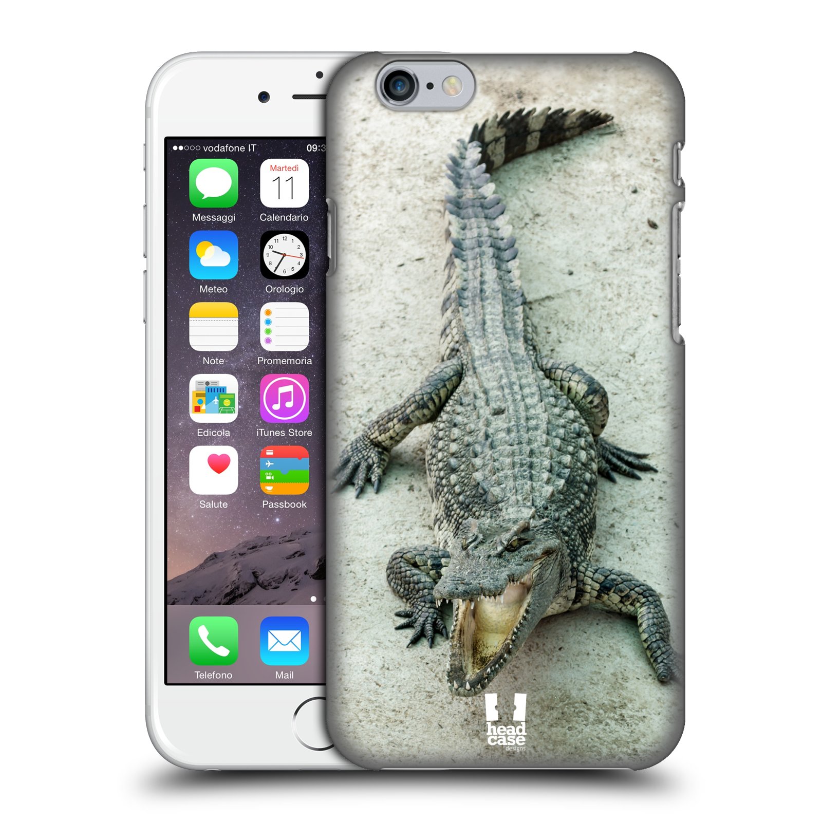 Plastové pouzdro pro mobil Apple Iphone 6/6S vzor Divočina, Divoký život a zvířata foto KROKODÝL, KAJMAN