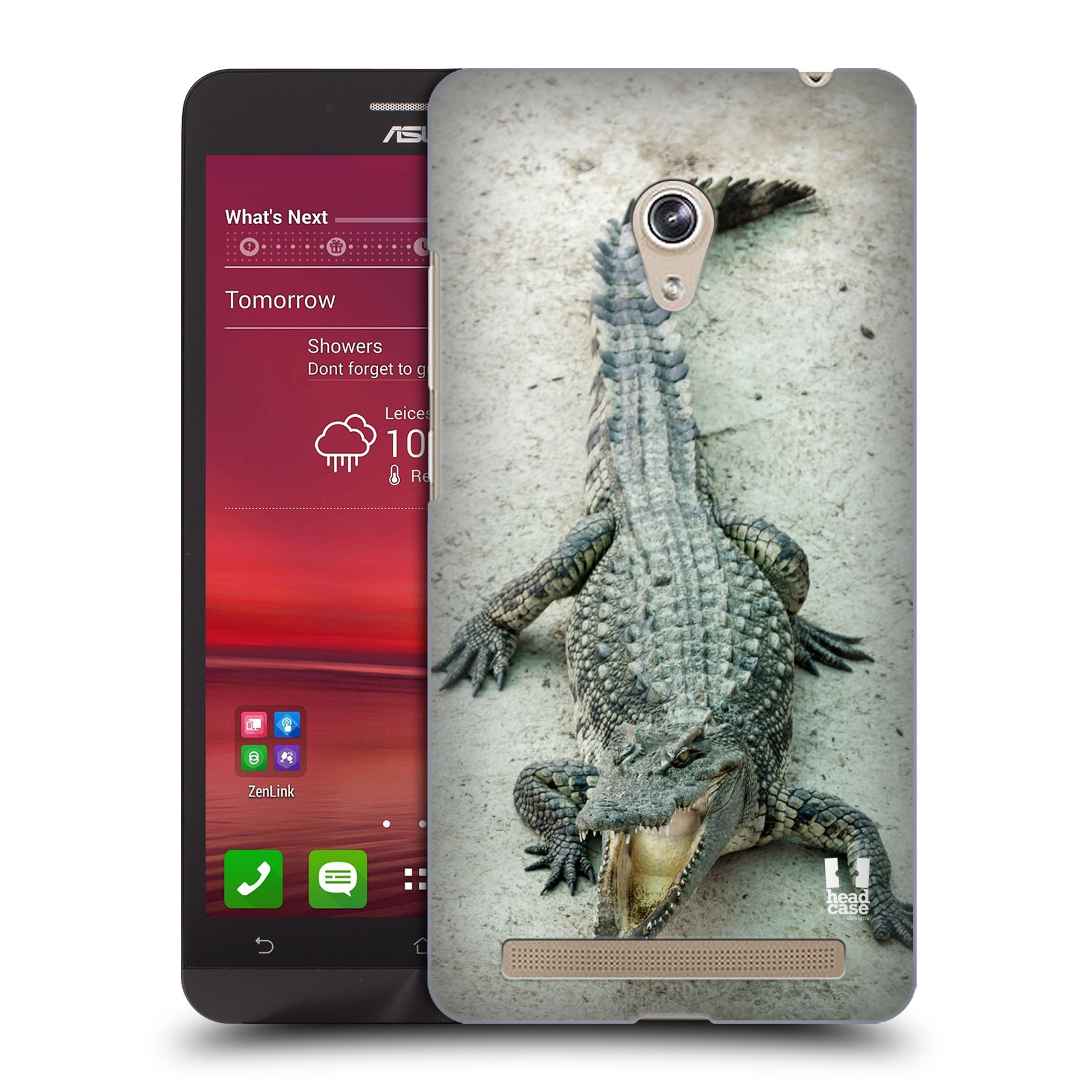 HEAD CASE plastový obal na mobil Asus Zenfone 6 vzor Divočina, Divoký život a zvířata foto KROKODÝL, KAJMAN