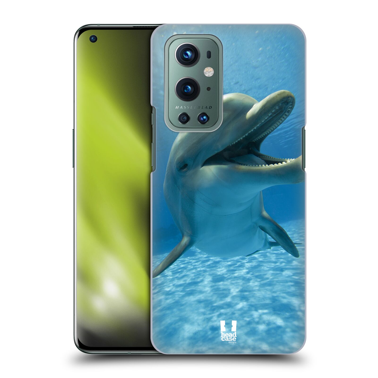 Zadní obal pro mobil OnePlus 9 - HEAD CASE - Svět zvířat delfín v moři