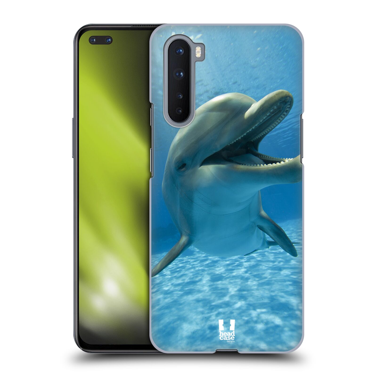 Zadní obal pro mobil OnePlus Nord - HEAD CASE - Svět zvířat delfín v moři
