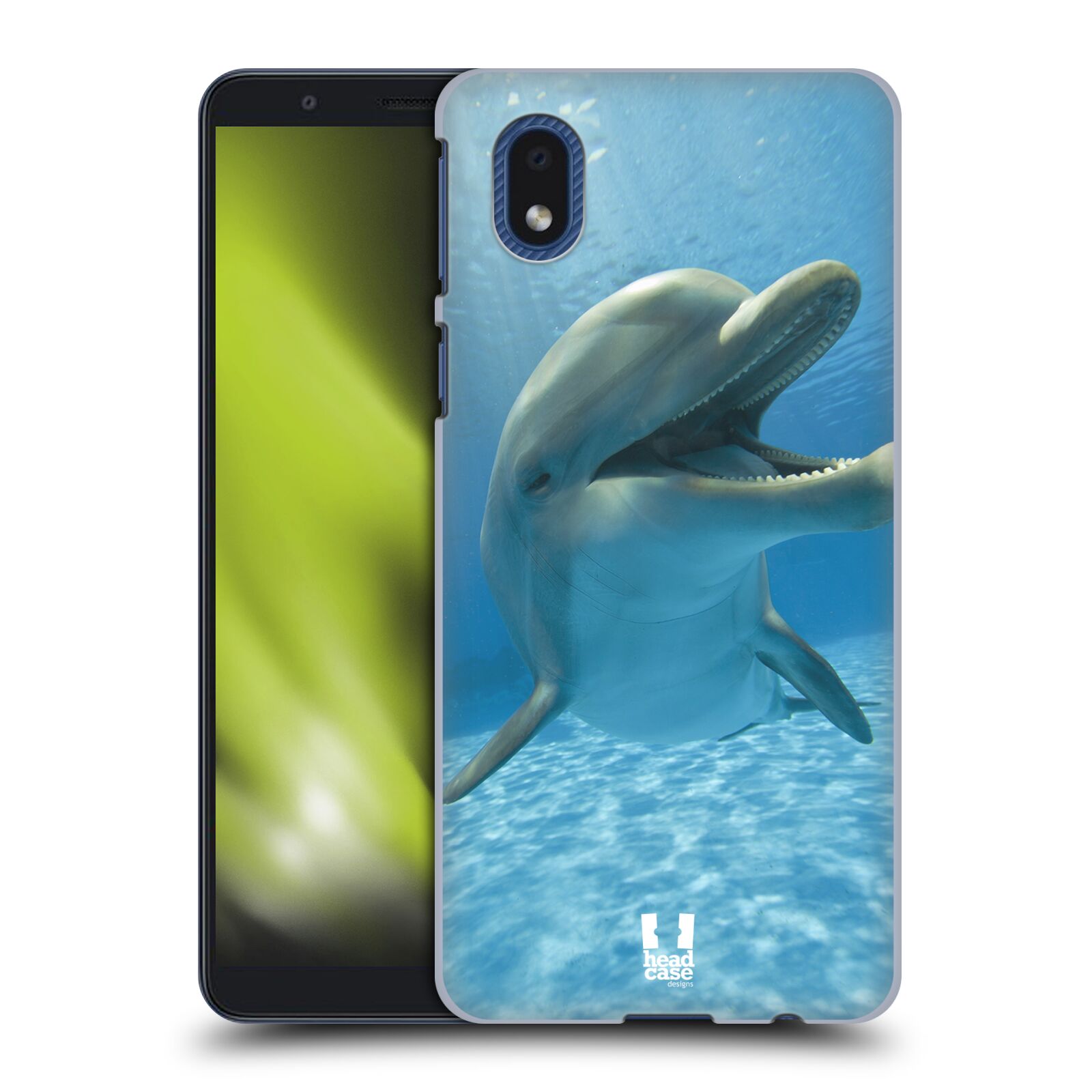 Zadní obal pro mobil Samsung Galaxy A01 CORE - HEAD CASE - Svět zvířat delfín v moři