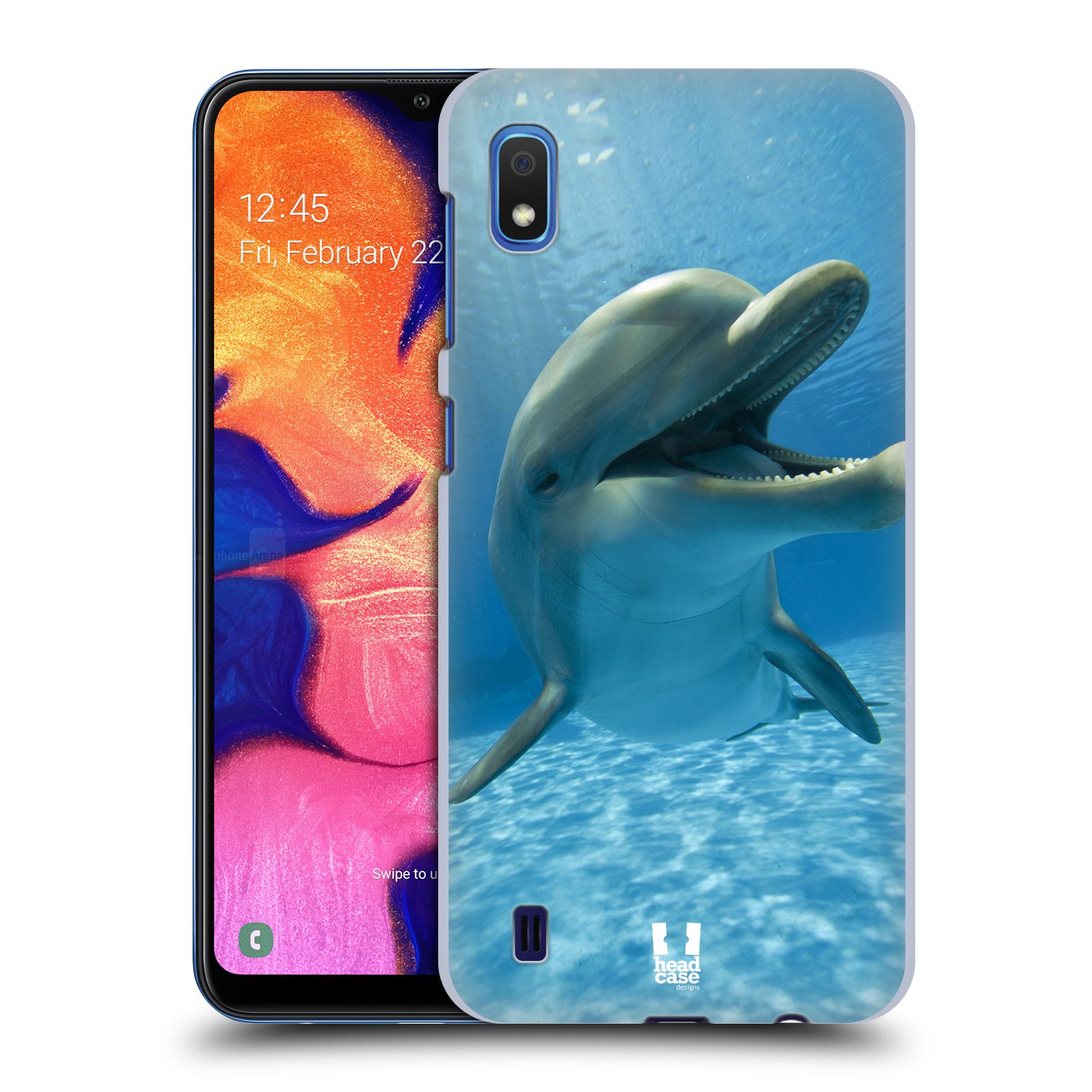 Zadní obal pro mobil Samsung Galaxy A10 - HEAD CASE - Svět zvířat delfín v moři