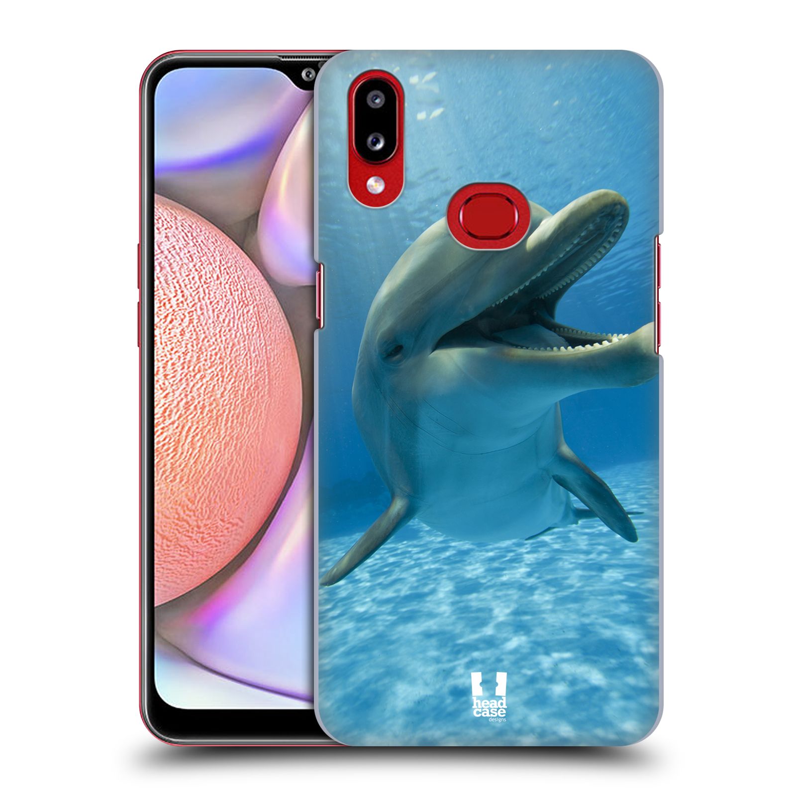 Zadní obal pro mobil Samsung Galaxy A10s - HEAD CASE - Svět zvířat delfín v moři