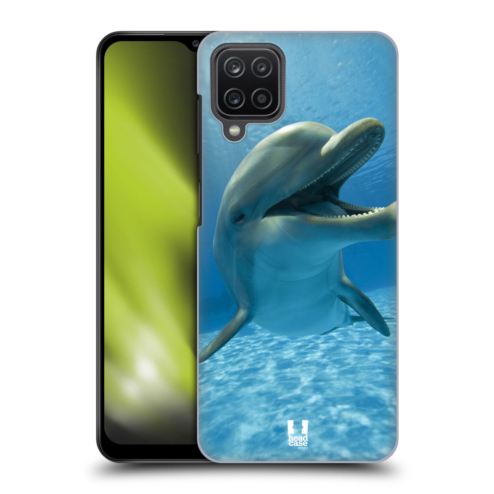 Zadní obal pro mobil Samsung Galaxy A12 - HEAD CASE - Svět zvířat delfín v moři