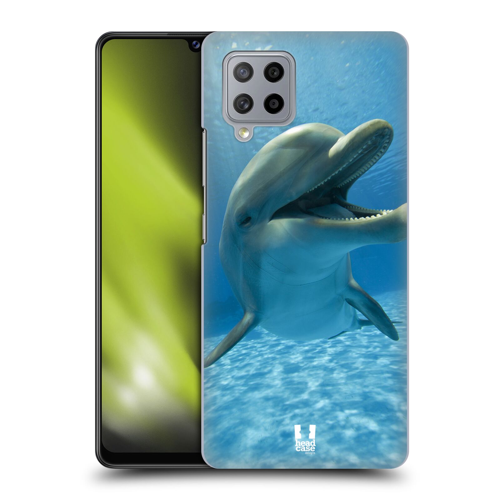 Zadní obal pro mobil Samsung Galaxy A42 5G - HEAD CASE - Svět zvířat delfín v moři