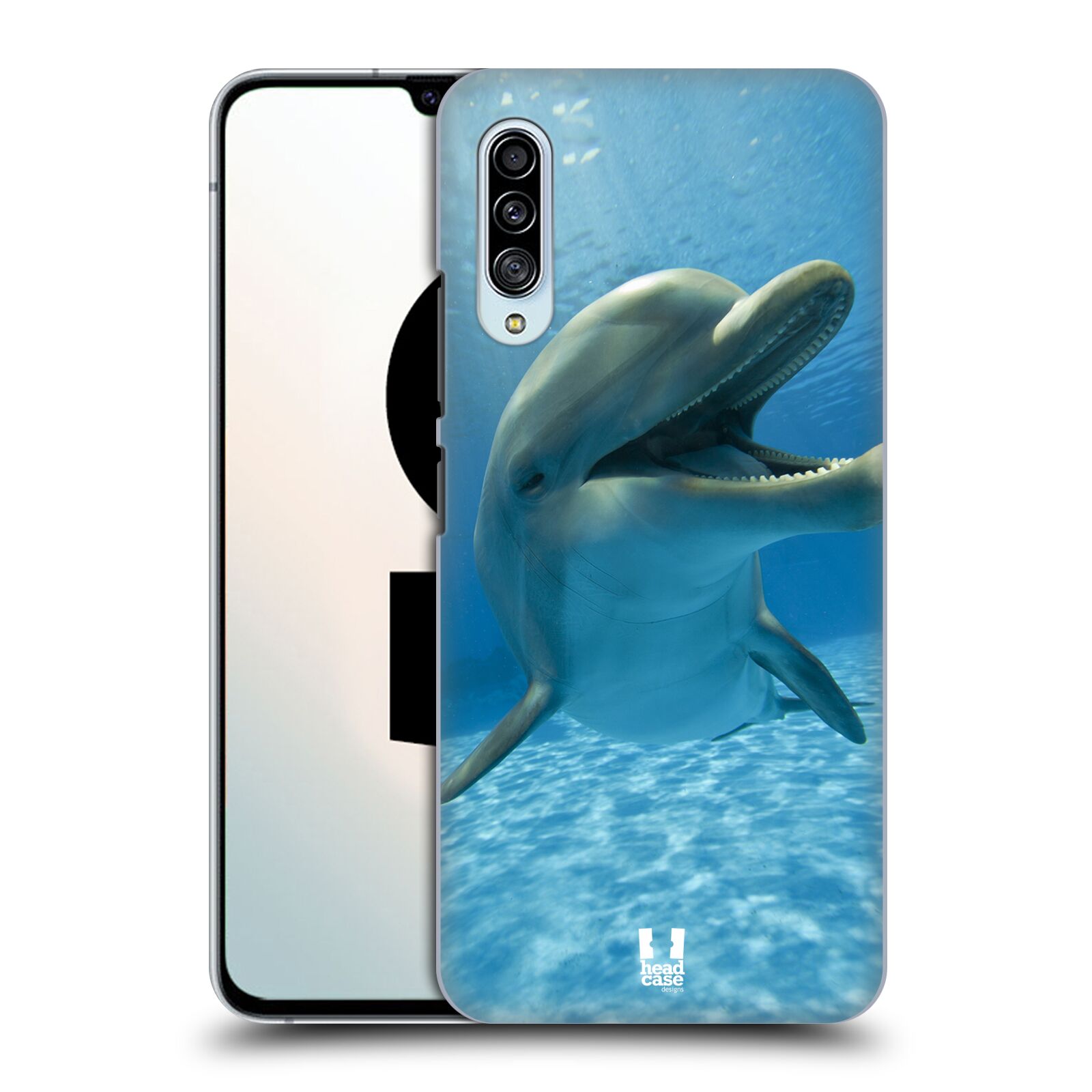 Zadní obal pro mobil Samsung Galaxy A90 5G - HEAD CASE - Svět zvířat delfín v moři