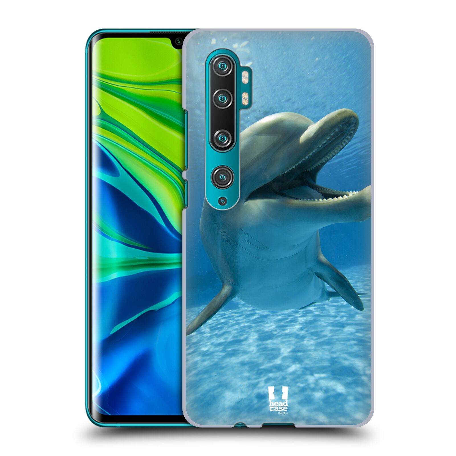 Zadní obal pro mobil Xiaomi Mi Note 10 / Mi Note 10 PRO - HEAD CASE - Svět zvířat delfín v moři