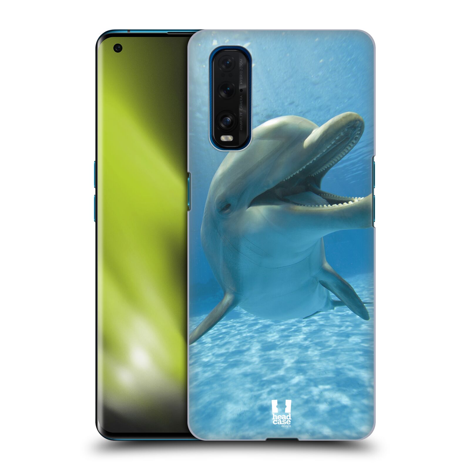 Zadní obal pro mobil Oppo Find X2 - HEAD CASE - Svět zvířat delfín v moři