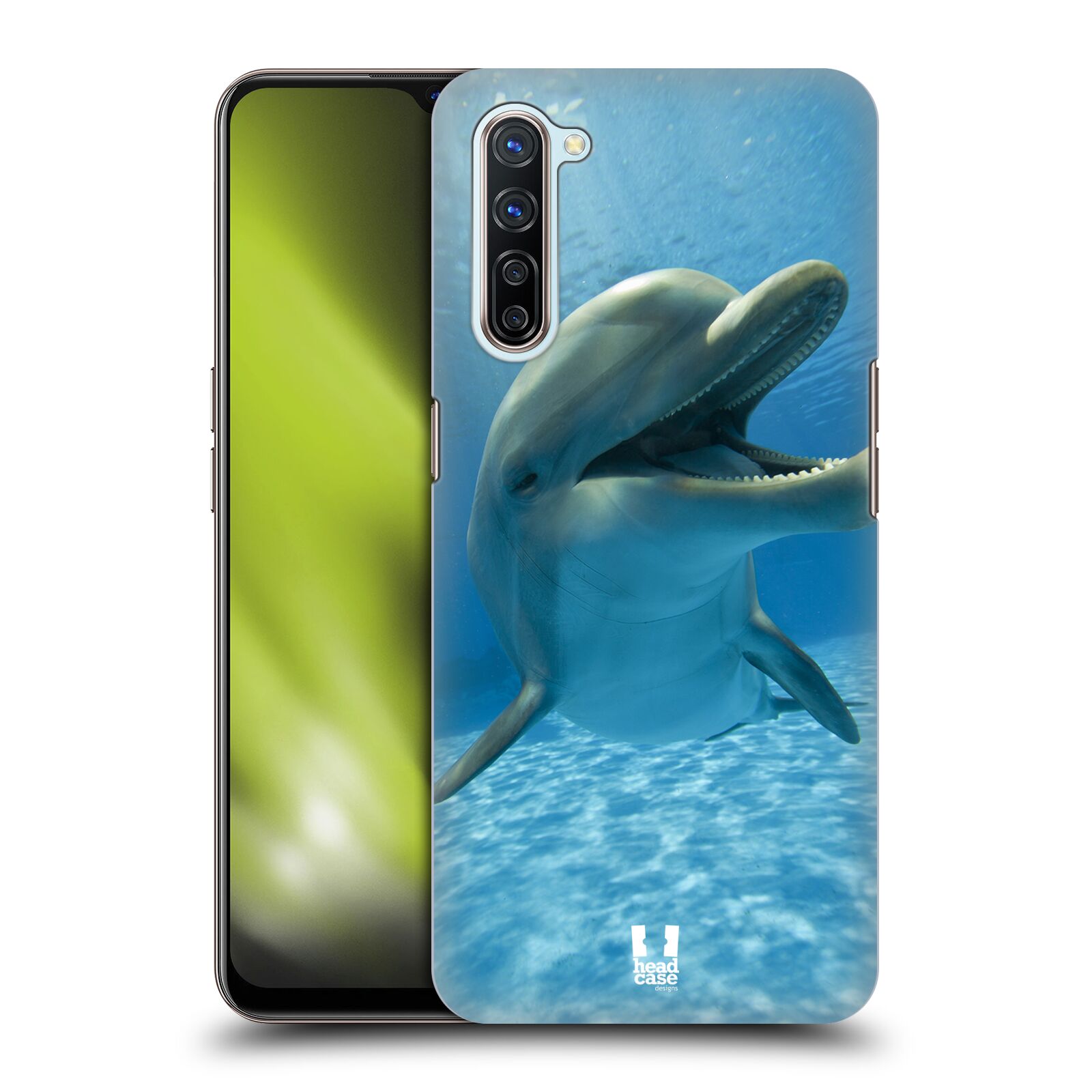 Zadní obal pro mobil Oppo Find X2 LITE - HEAD CASE - Svět zvířat delfín v moři